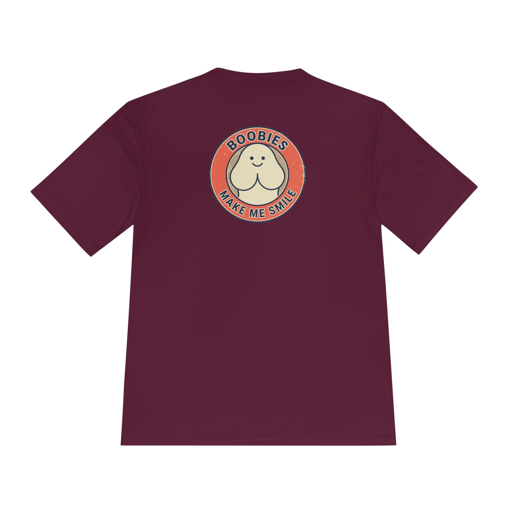 Boobies Make Me Smile Tee — Funny Retro Graphic Shirt