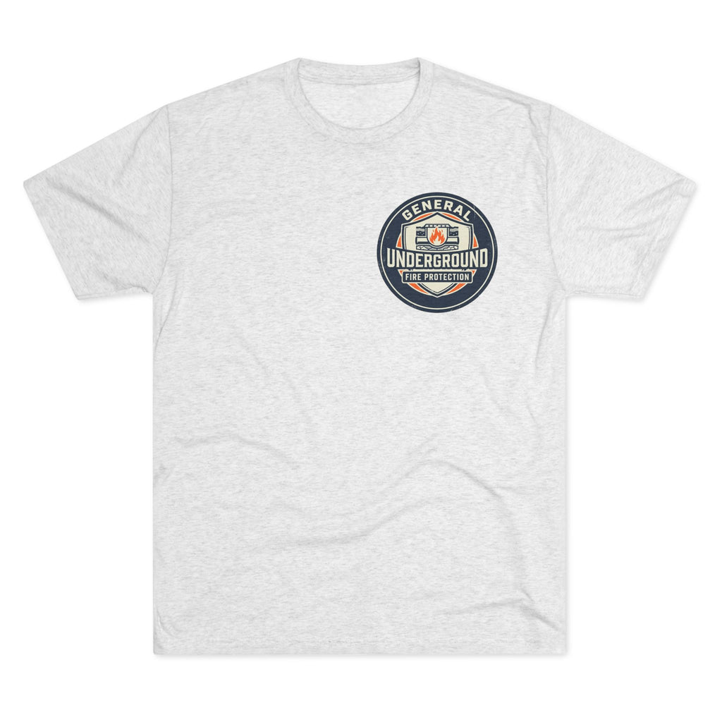 Fire Protection Logo Tee — "General Underground" Badge T-Shirt