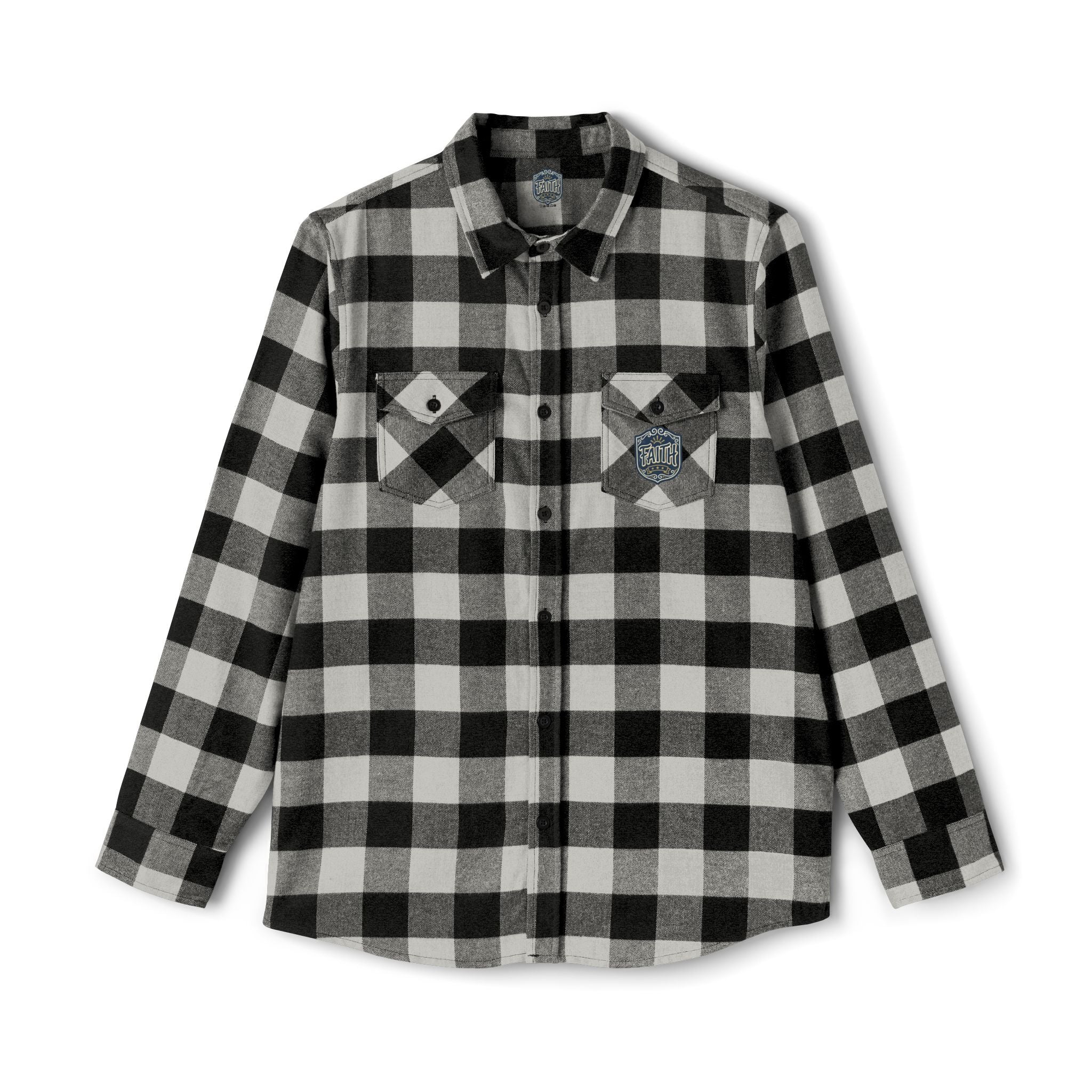 Olive & Black Buffalo Plaid Flannel Shirt