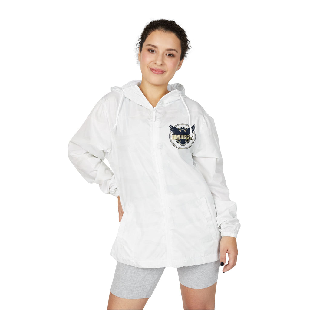 Windbreaker Jacket — Vintage Eagle Crest Logo