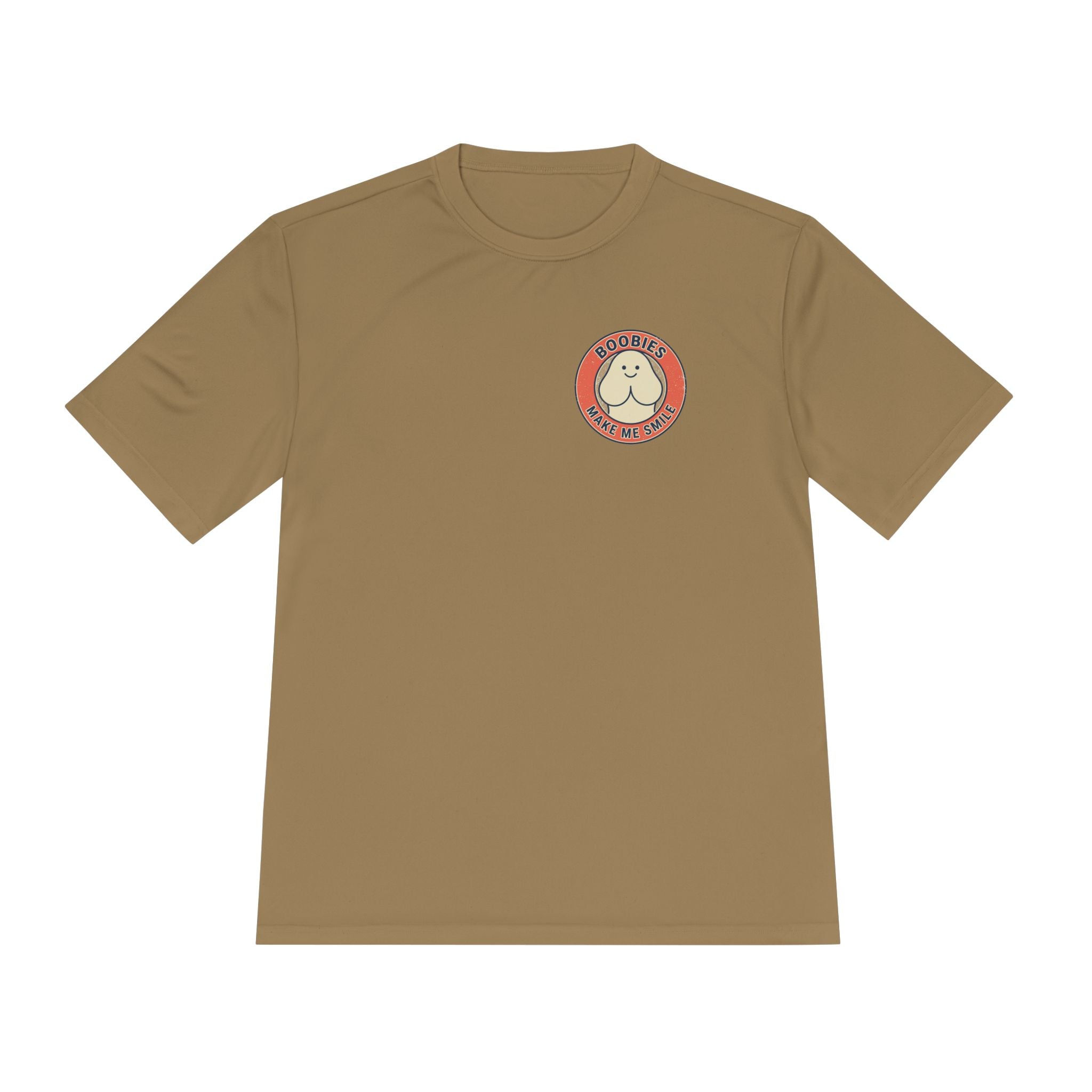Boobies Make Me Smile Tee — Funny Retro Graphic Shirt