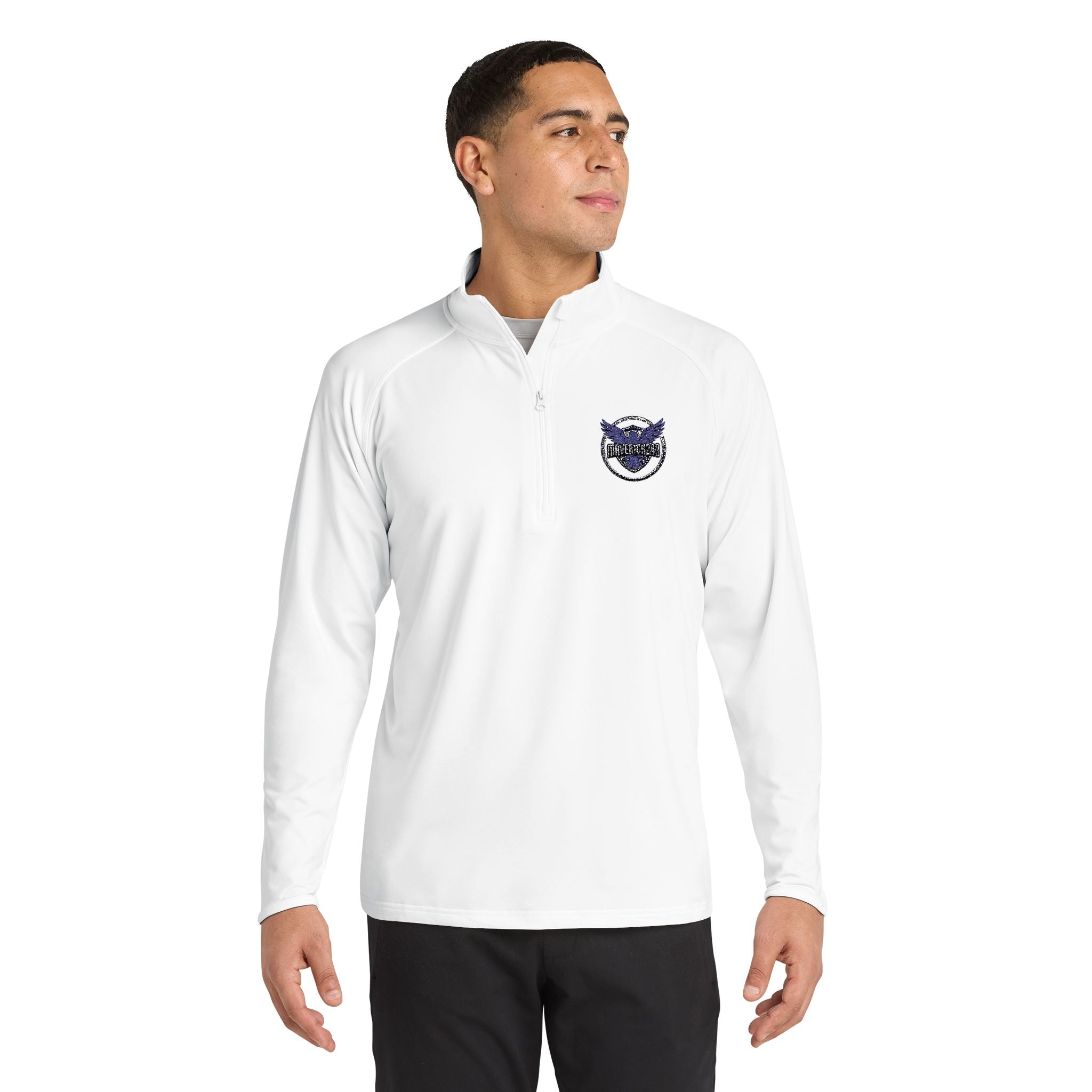 Men's Sport-Wick® Stretch Quarter-Zip Pullover (Embroidery)