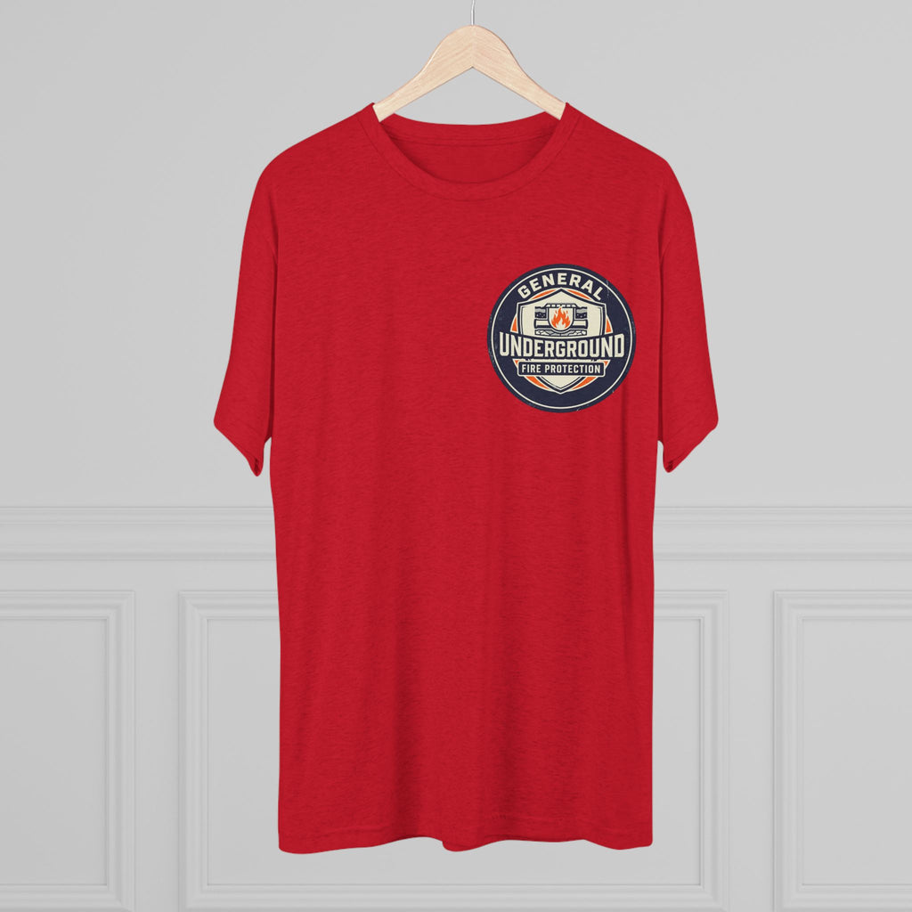 Fire Protection Logo Tee — "General Underground" Badge T-Shirt