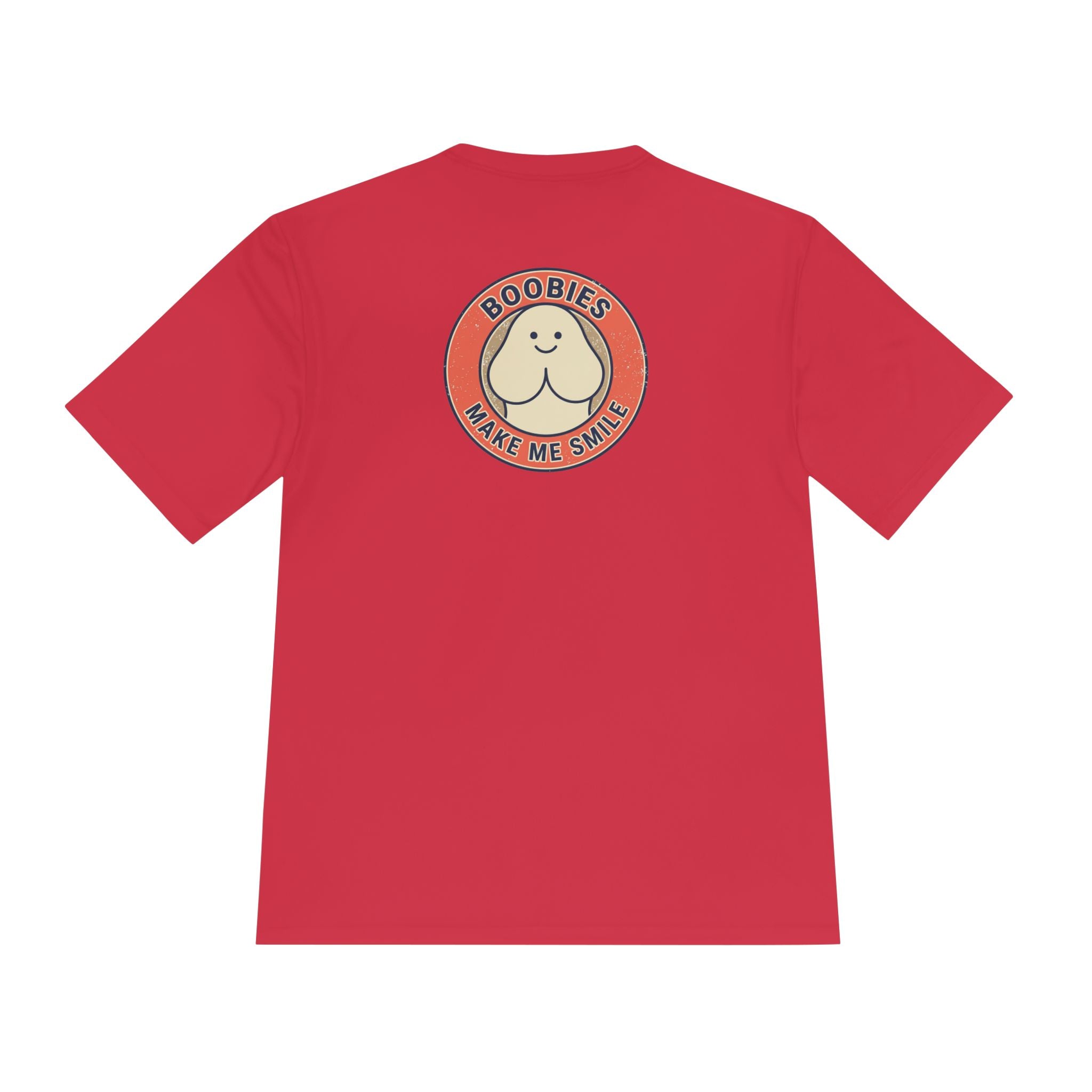 Boobies Make Me Smile Tee — Funny Retro Graphic Shirt