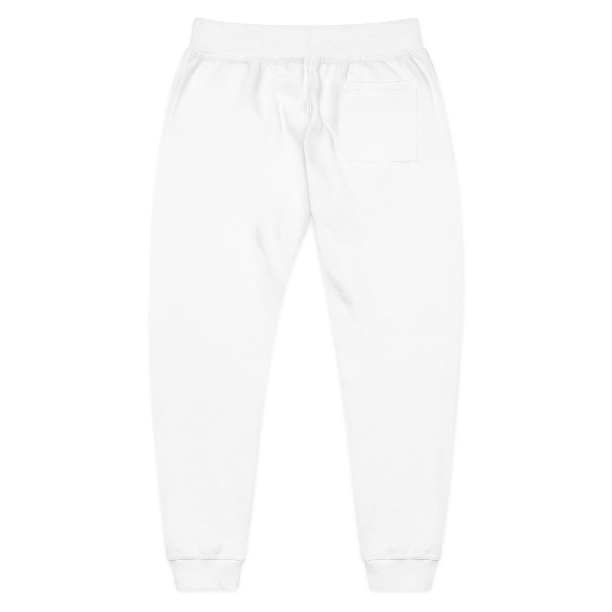 Embroidered Tiger Patch Sweatpants — Cozy Fleece Joggers