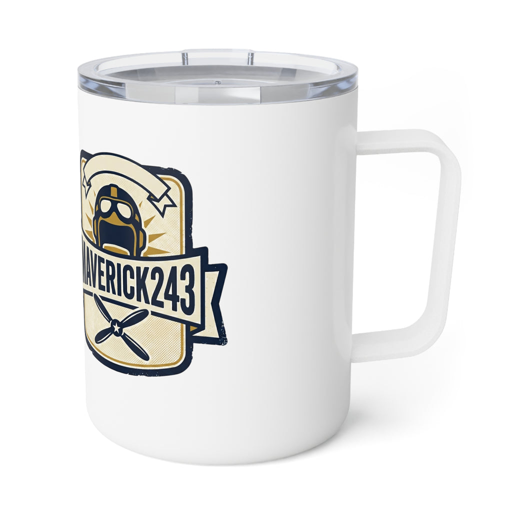 Insulated Coffee Mug, 10oz