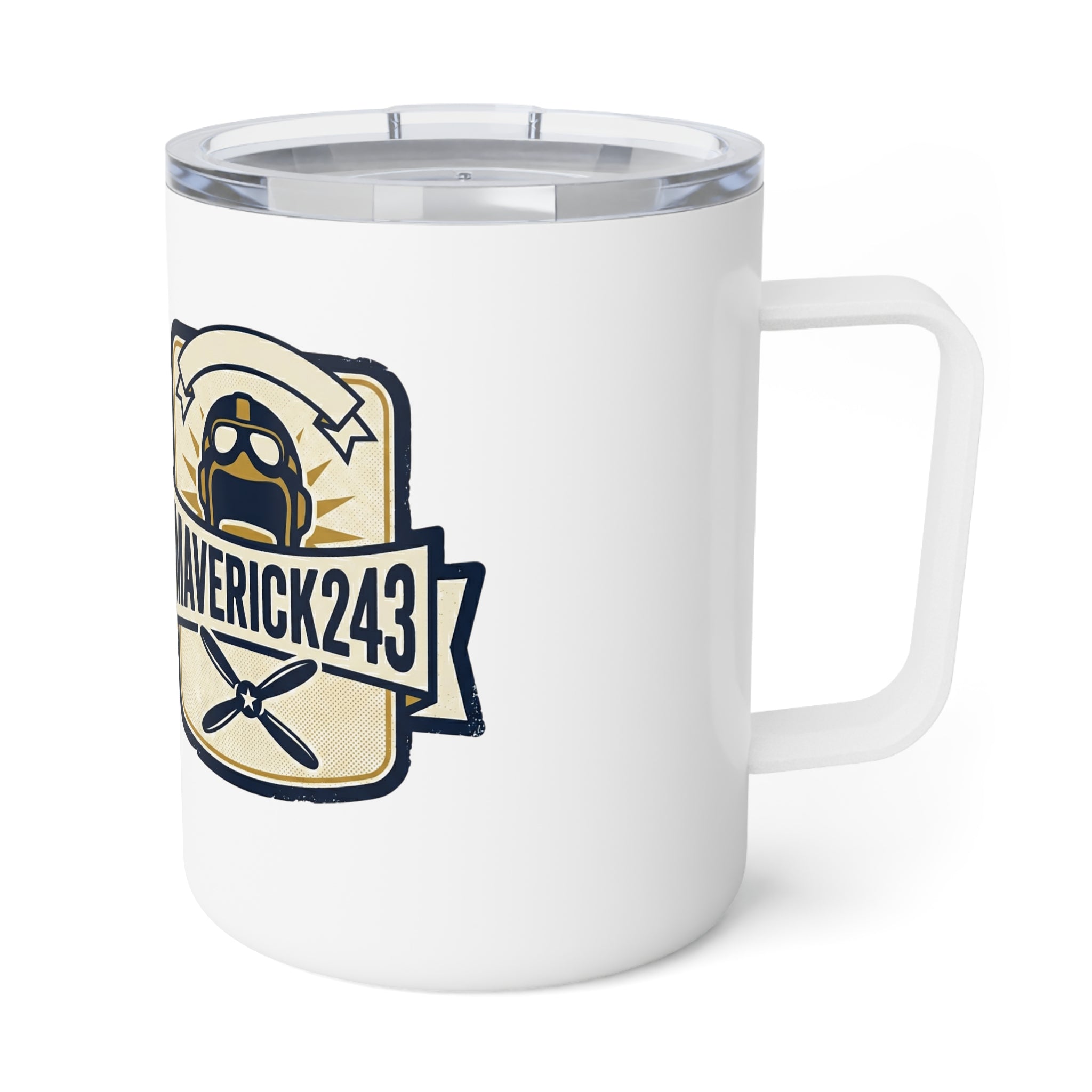 Insulated Coffee Mug, 10oz