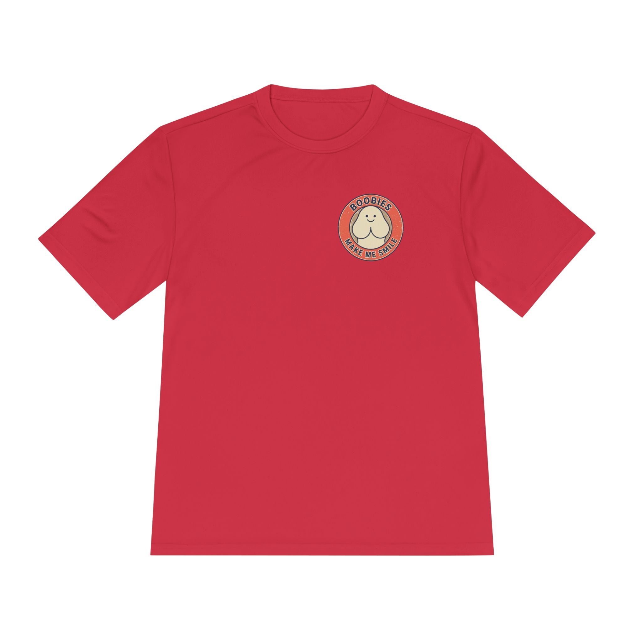Boobies Make Me Smile Tee — Funny Retro Graphic Shirt