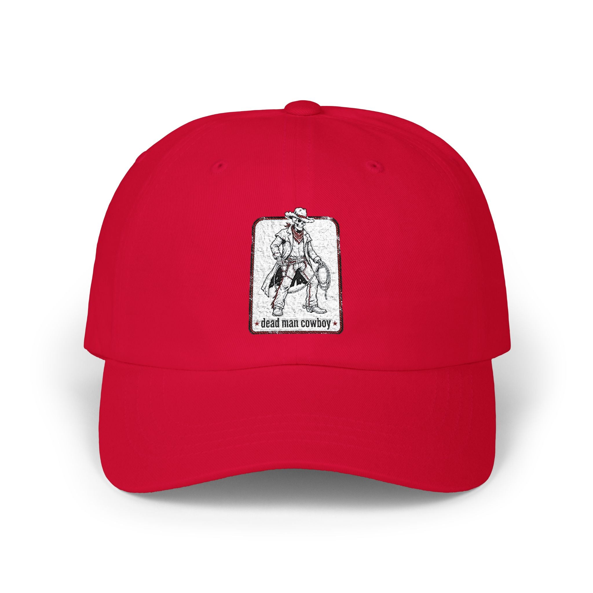 Dad Cap with Vintage Cowboy Rodeo Patch — 'Cowboy Rodeo' Embroidered Hat