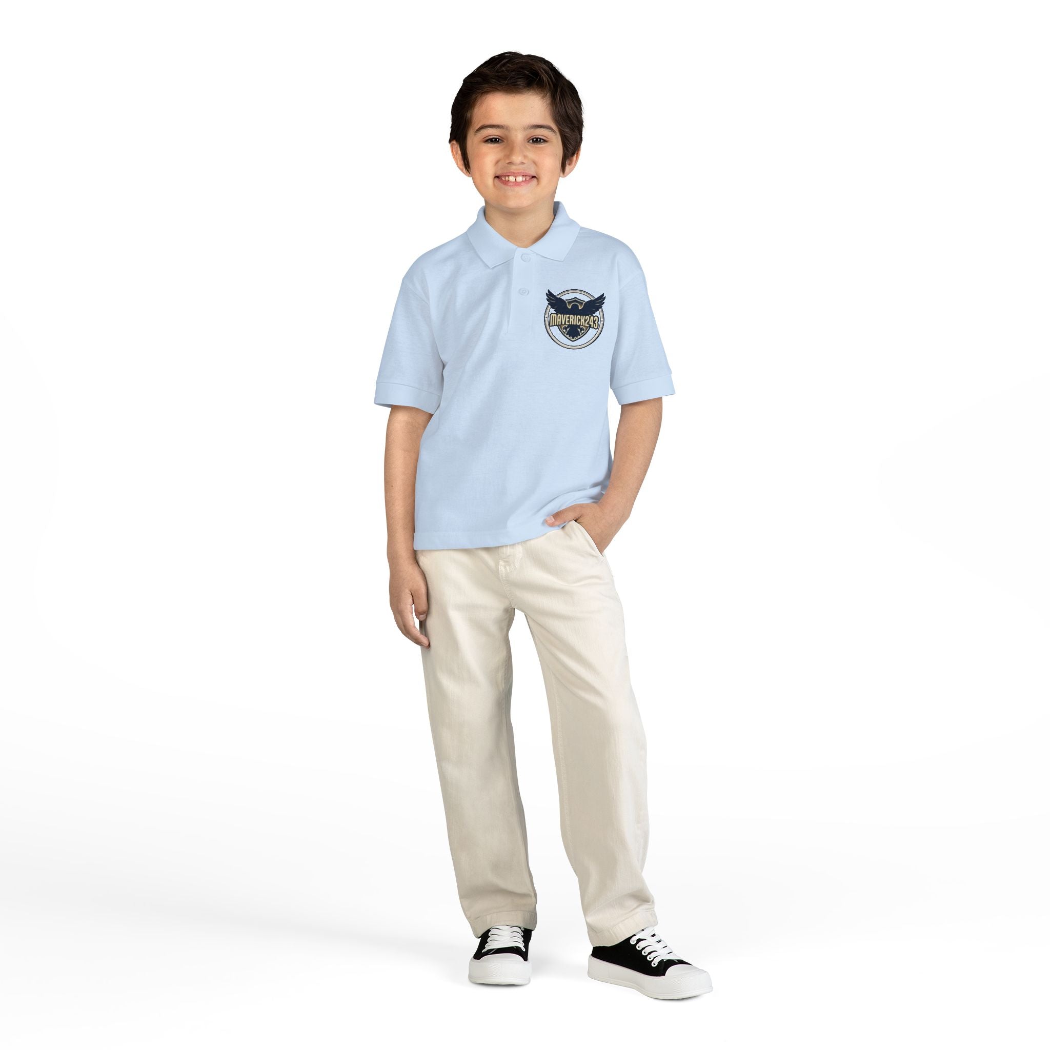 DryBlend® Youth Jersey Polo