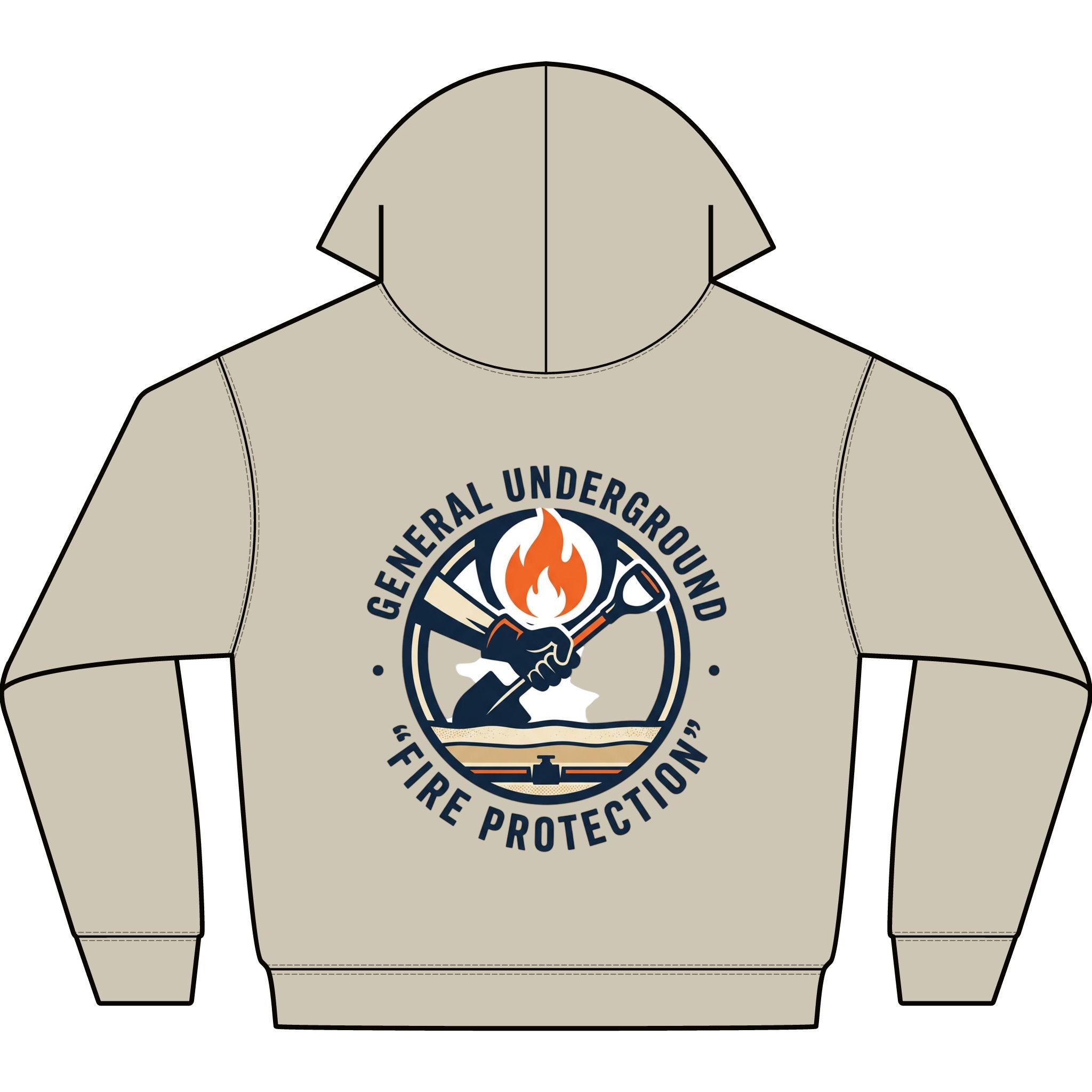 Unisex Mainstreet Heavyweight Hooded Sweatshirt