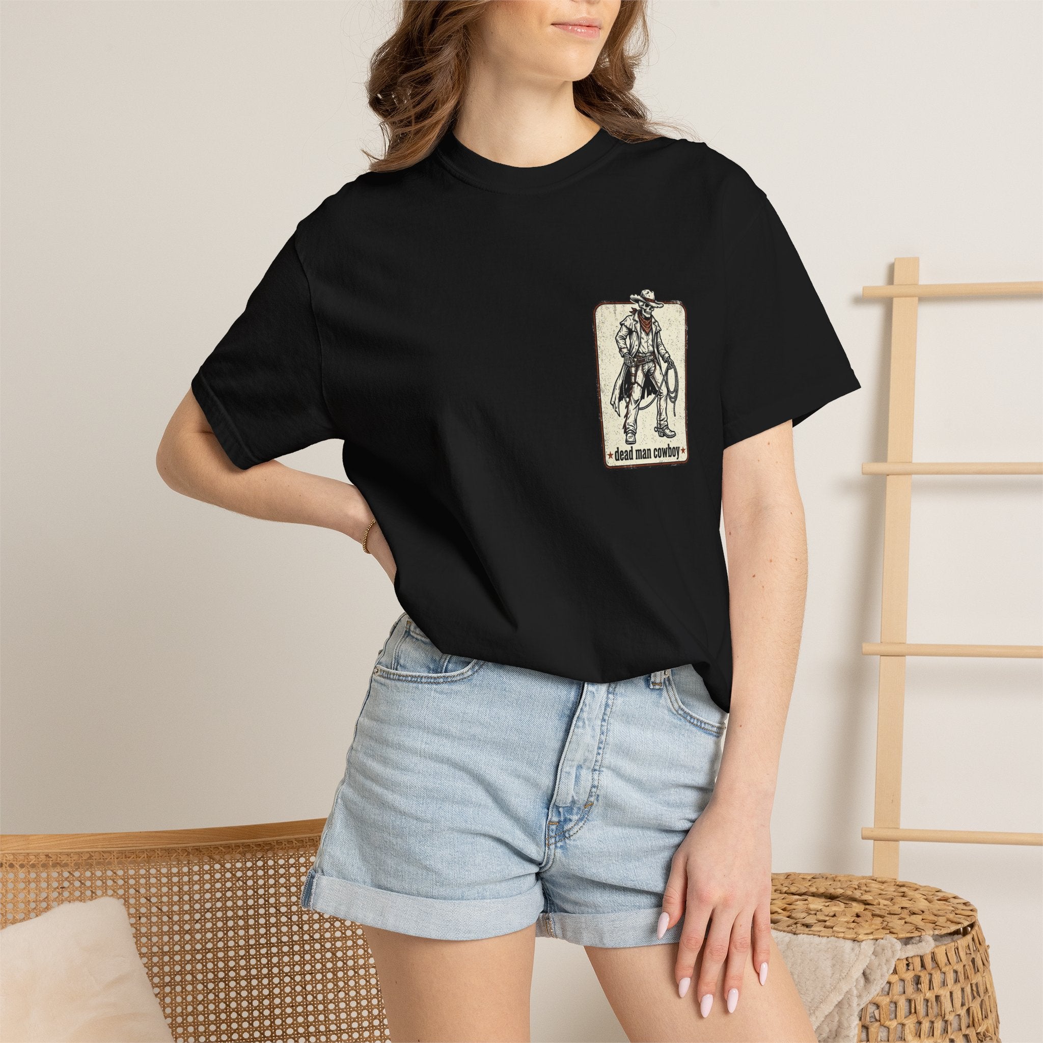 Dead Man Cowboy Graphic T‑Shirt