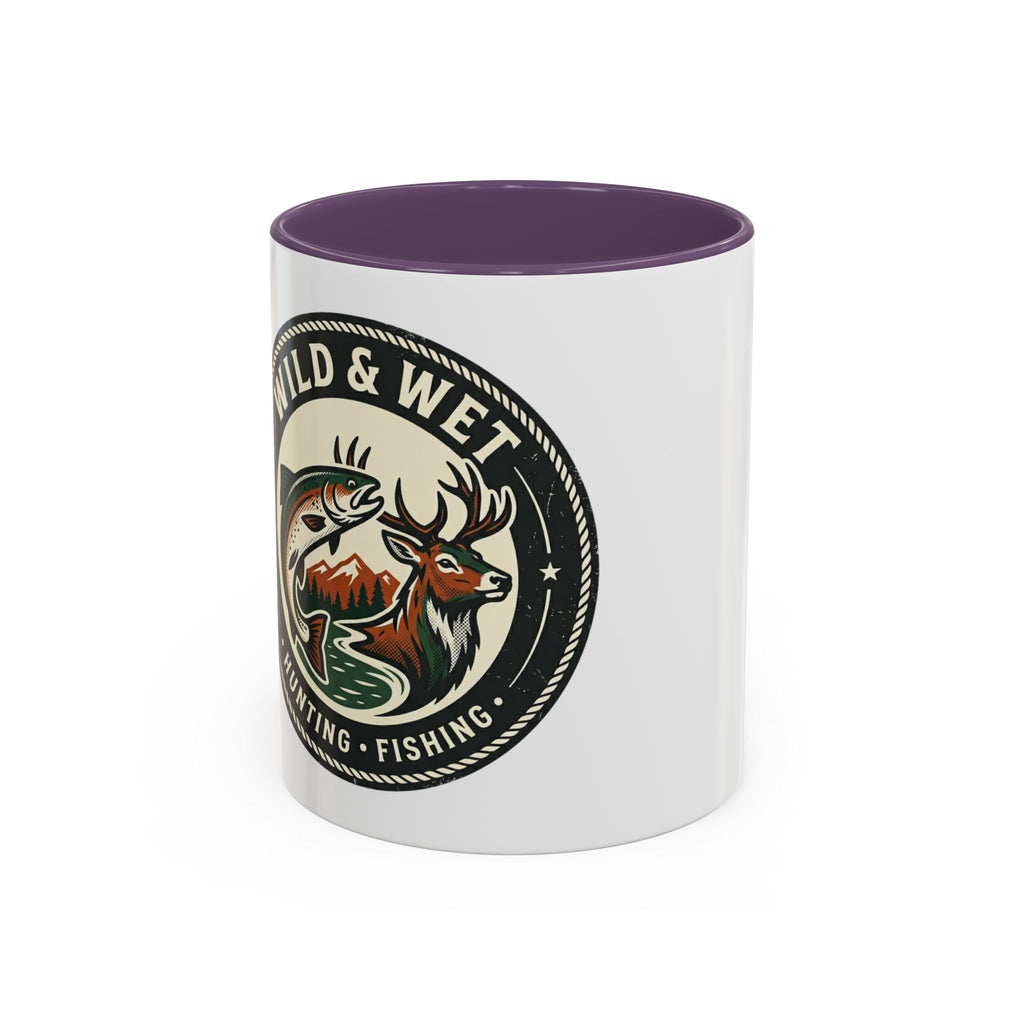 Wild & Wet Coffee Mug — Hunting & Fishing Accent Mug (11/15oz)