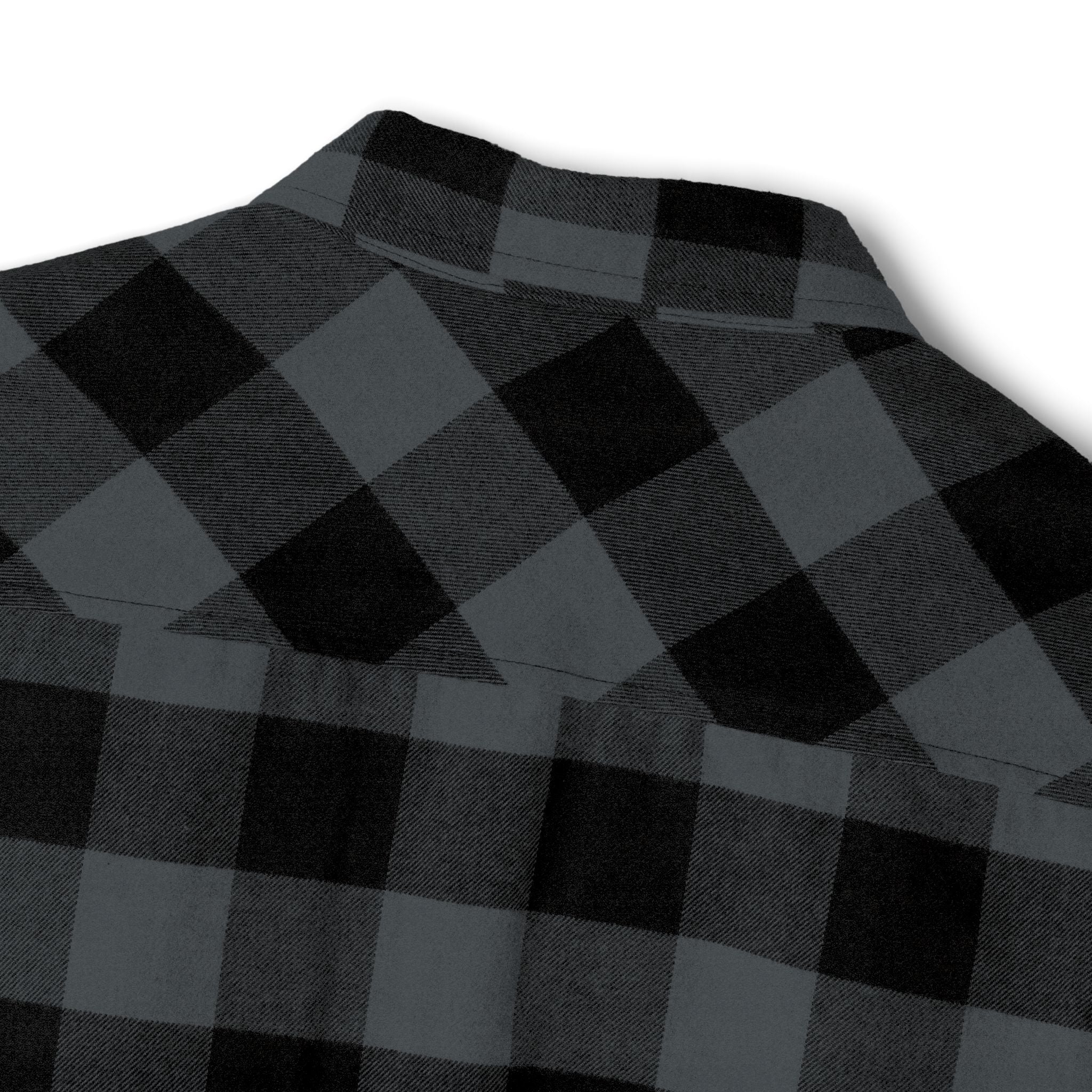 Olive & Black Buffalo Plaid Flannel Shirt