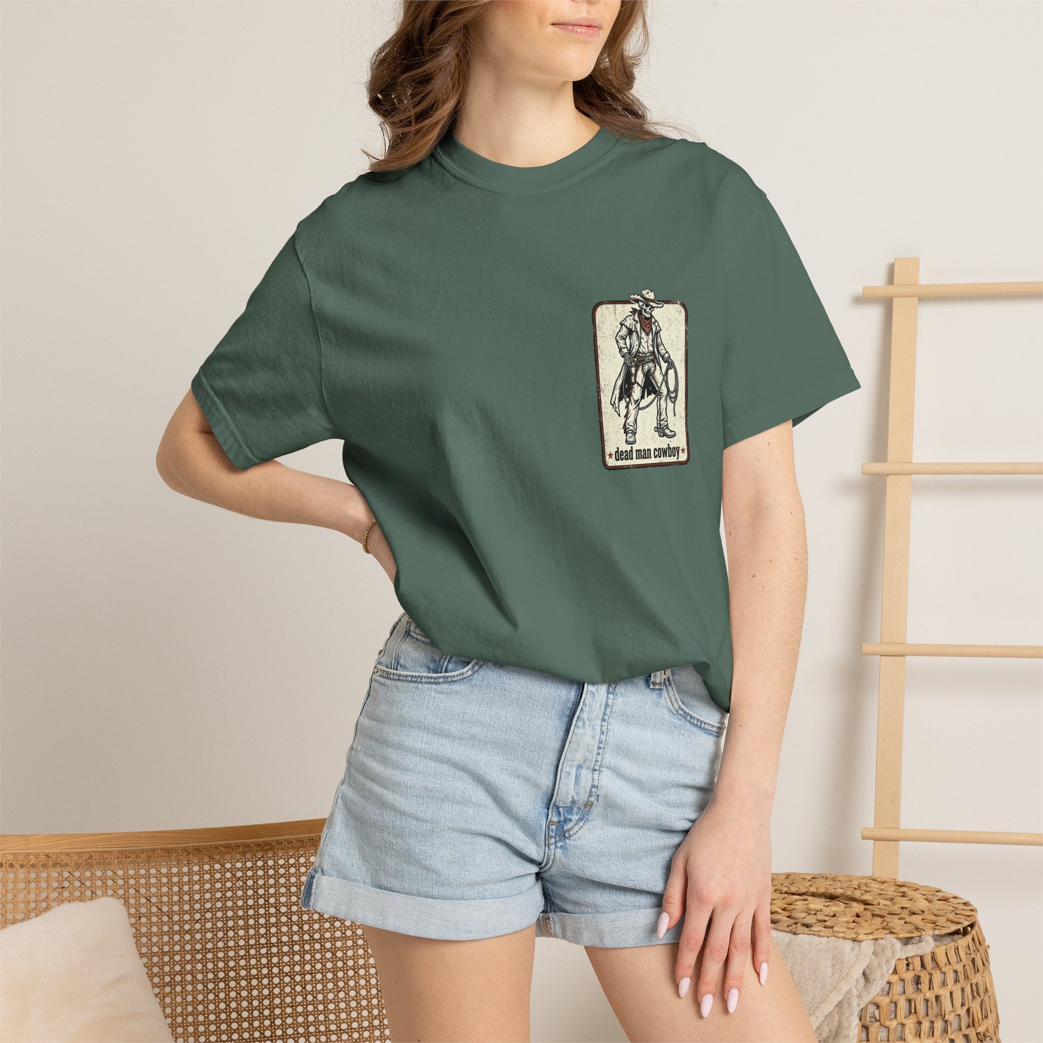 Dead Man Cowboy Graphic T‑Shirt