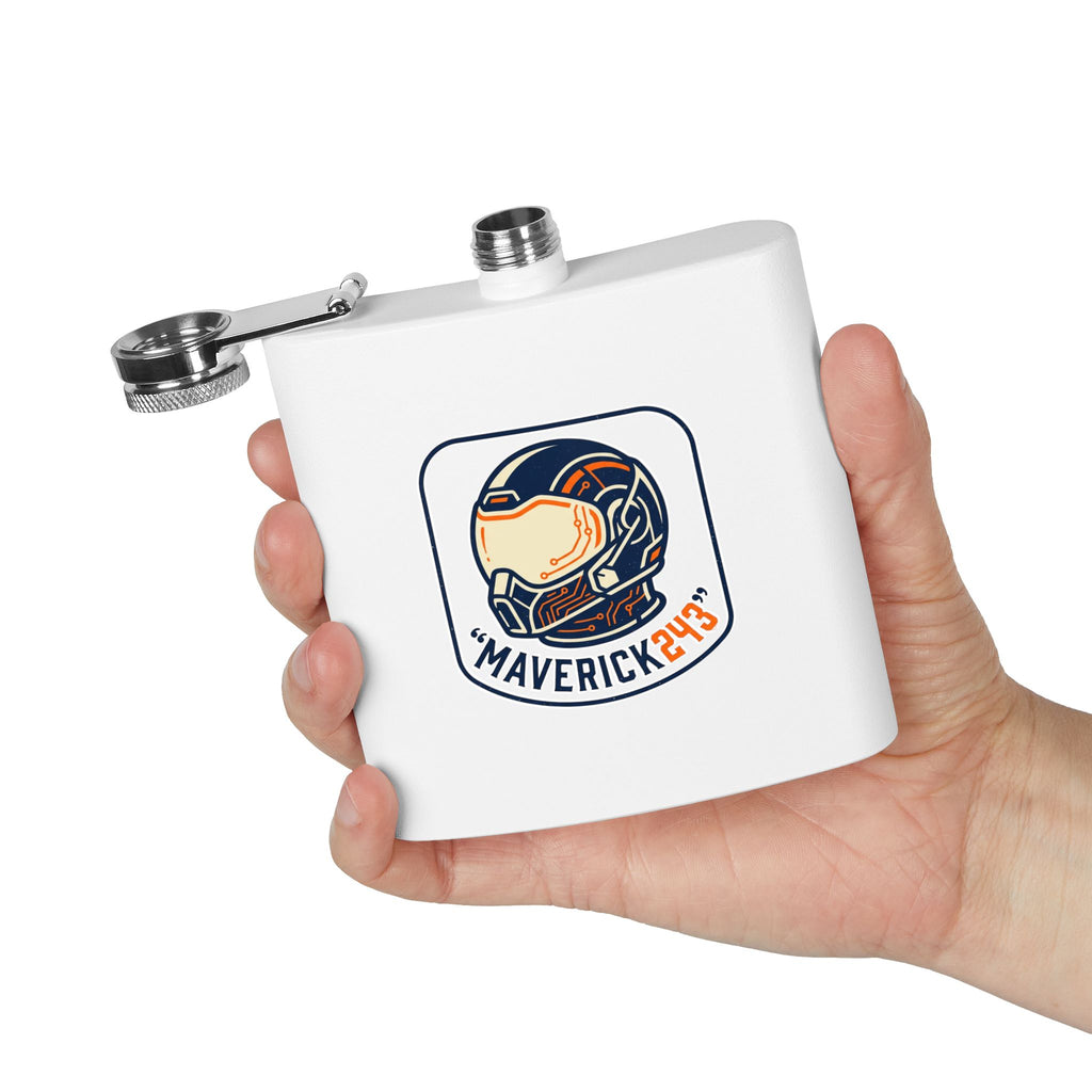 Stainless Steel Flask, 6oz