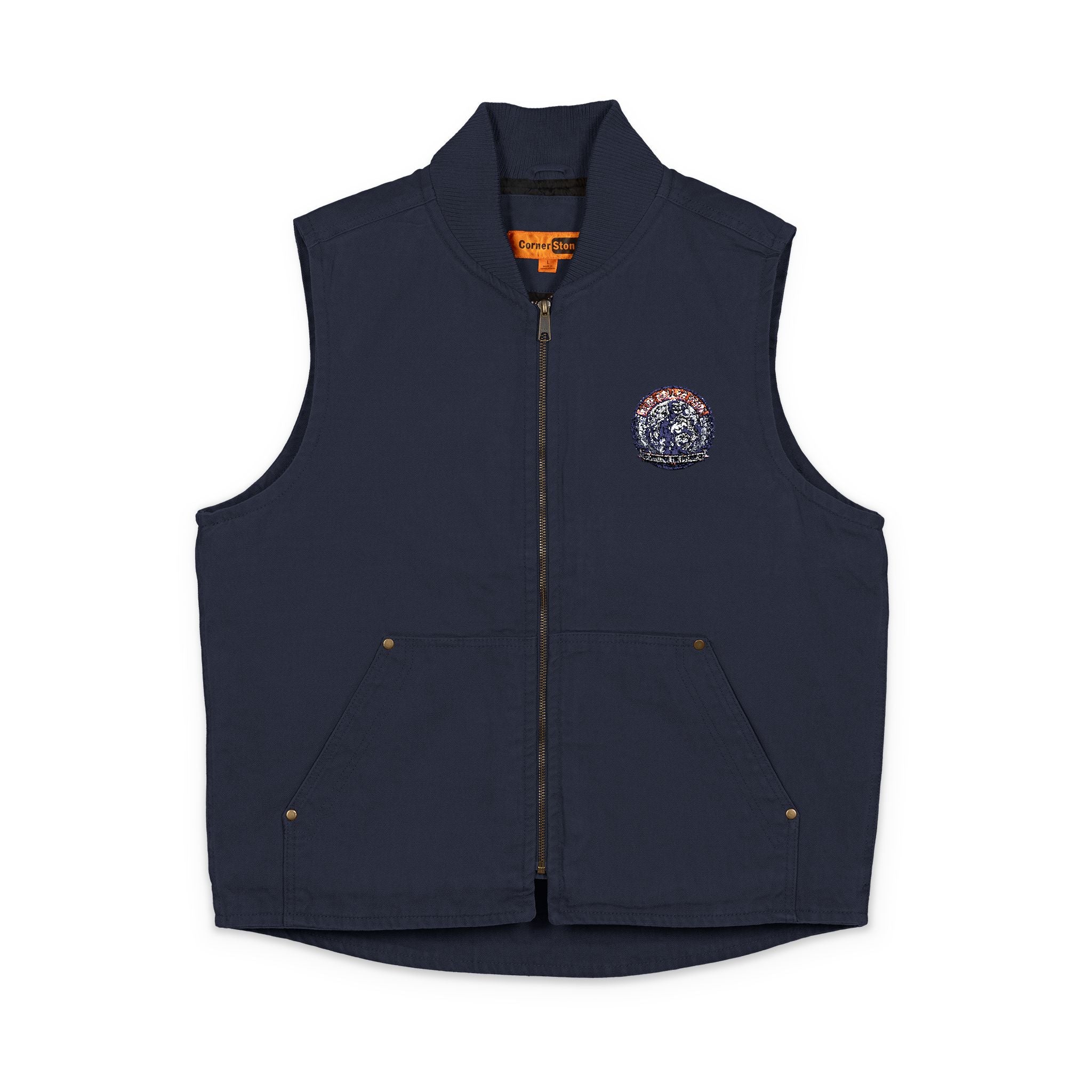 CornerStone® Washed Duck Cloth Vest (Embroidery)