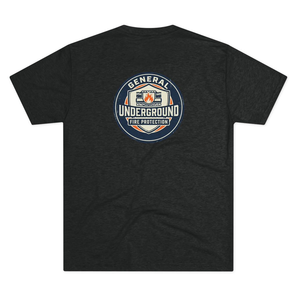 Fire Protection Logo Tee — "General Underground" Badge T-Shirt