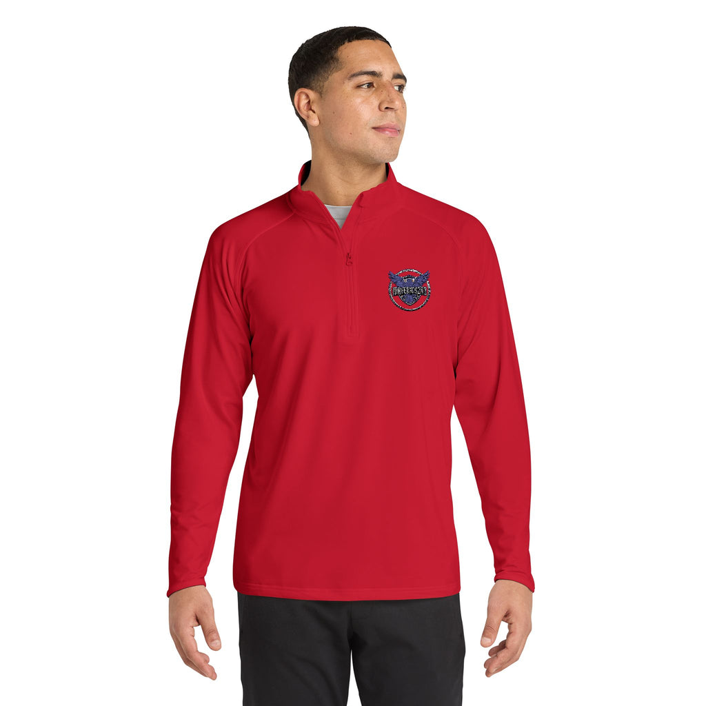 Men's Sport-Wick® Stretch Quarter-Zip Pullover (Embroidery)