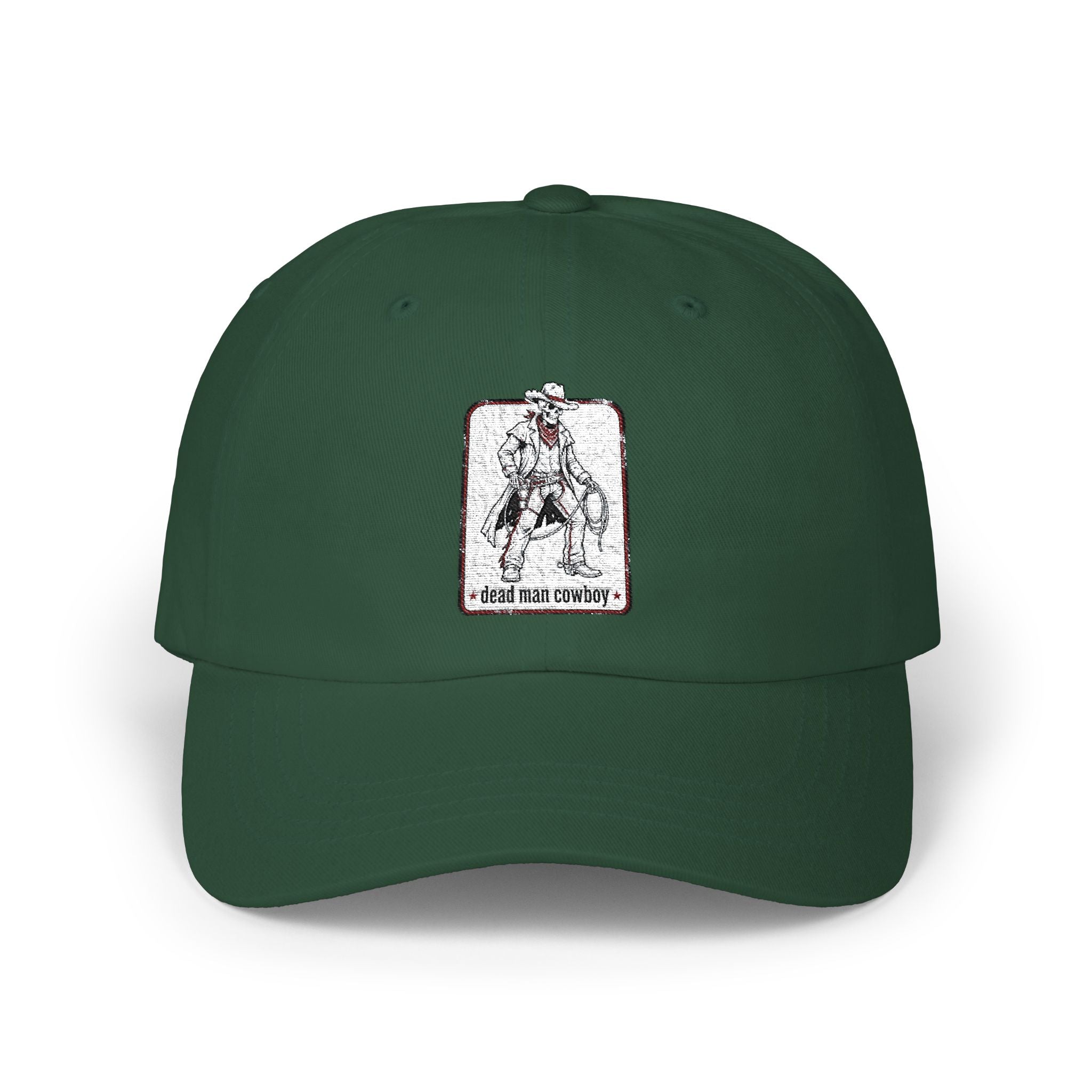 Dad Cap with Vintage Cowboy Rodeo Patch — 'Cowboy Rodeo' Embroidered Hat