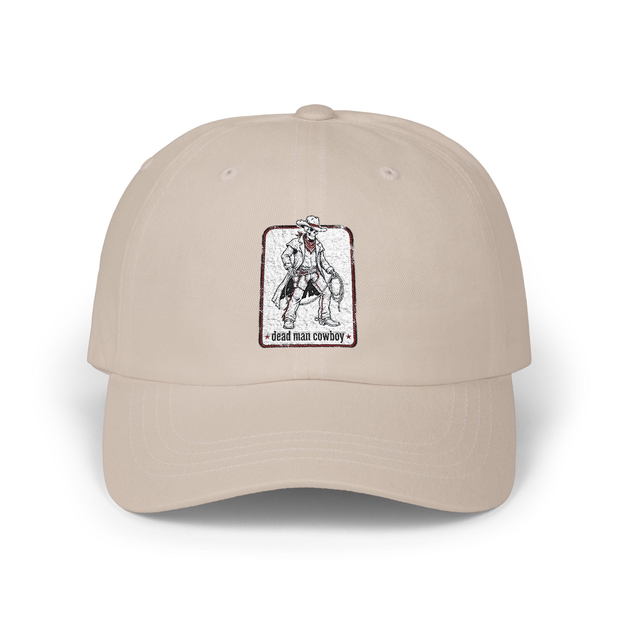 Dad Cap with Vintage Cowboy Rodeo Patch — 'Cowboy Rodeo' Embroidered Hat