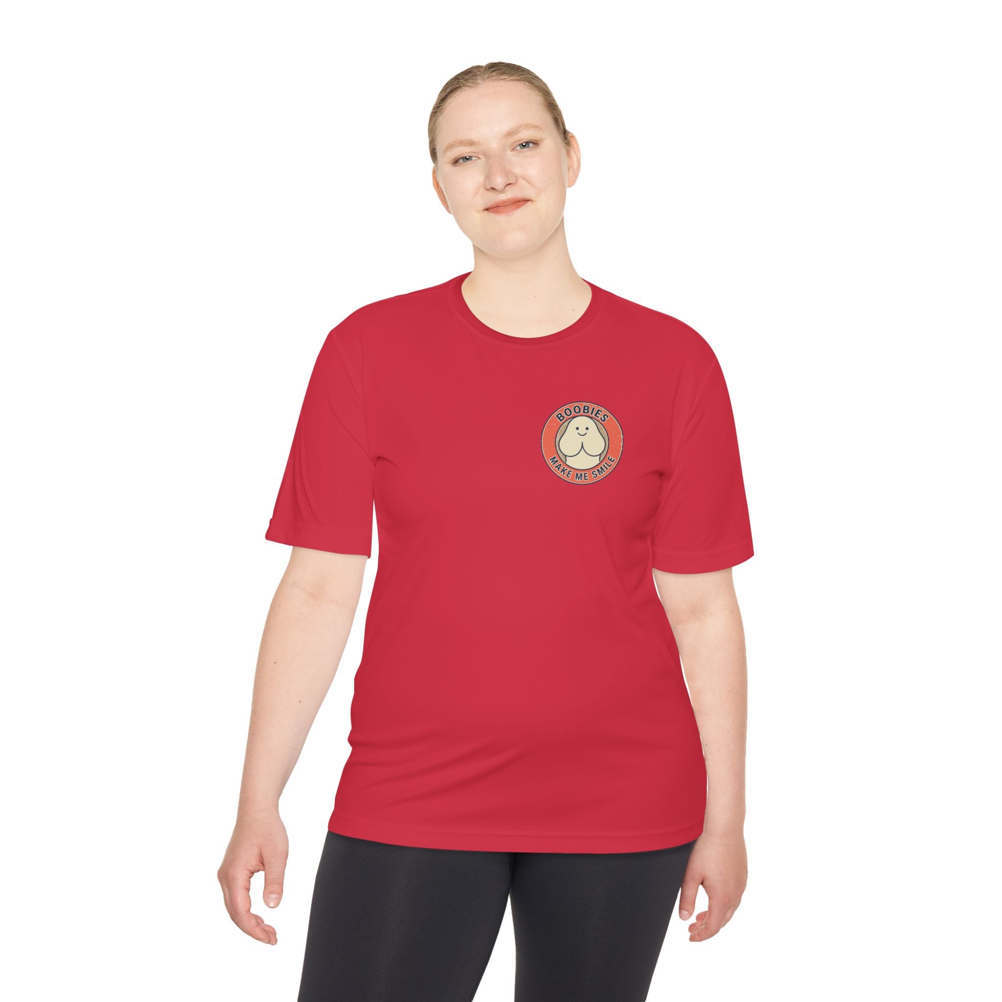 Boobies Make Me Smile Tee — Funny Retro Graphic Shirt