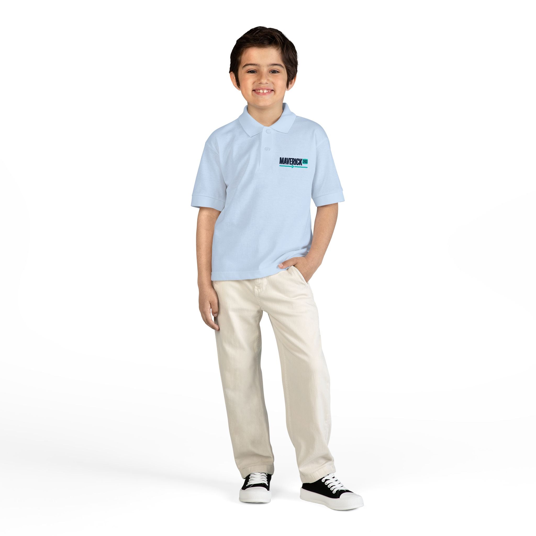 DryBlend® Youth Jersey Polo