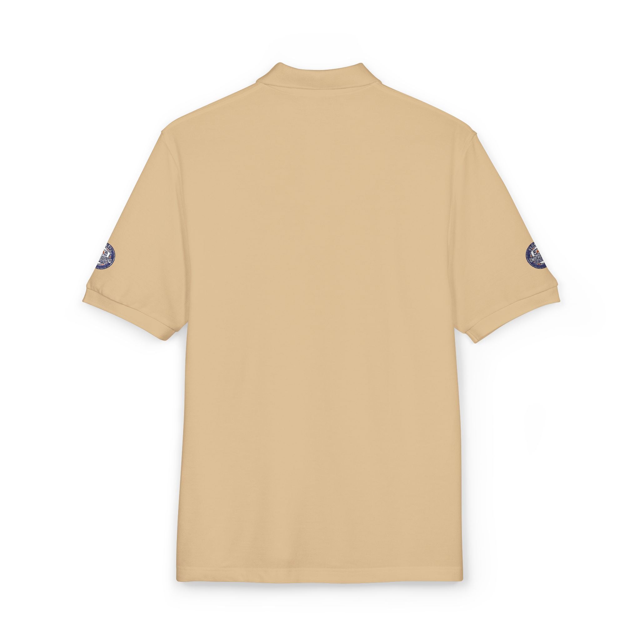 Embroidered Floral Crest Polo