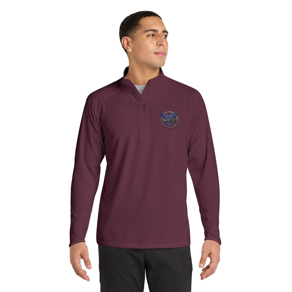 Men's Sport-Wick® Stretch Quarter-Zip Pullover (Embroidery)