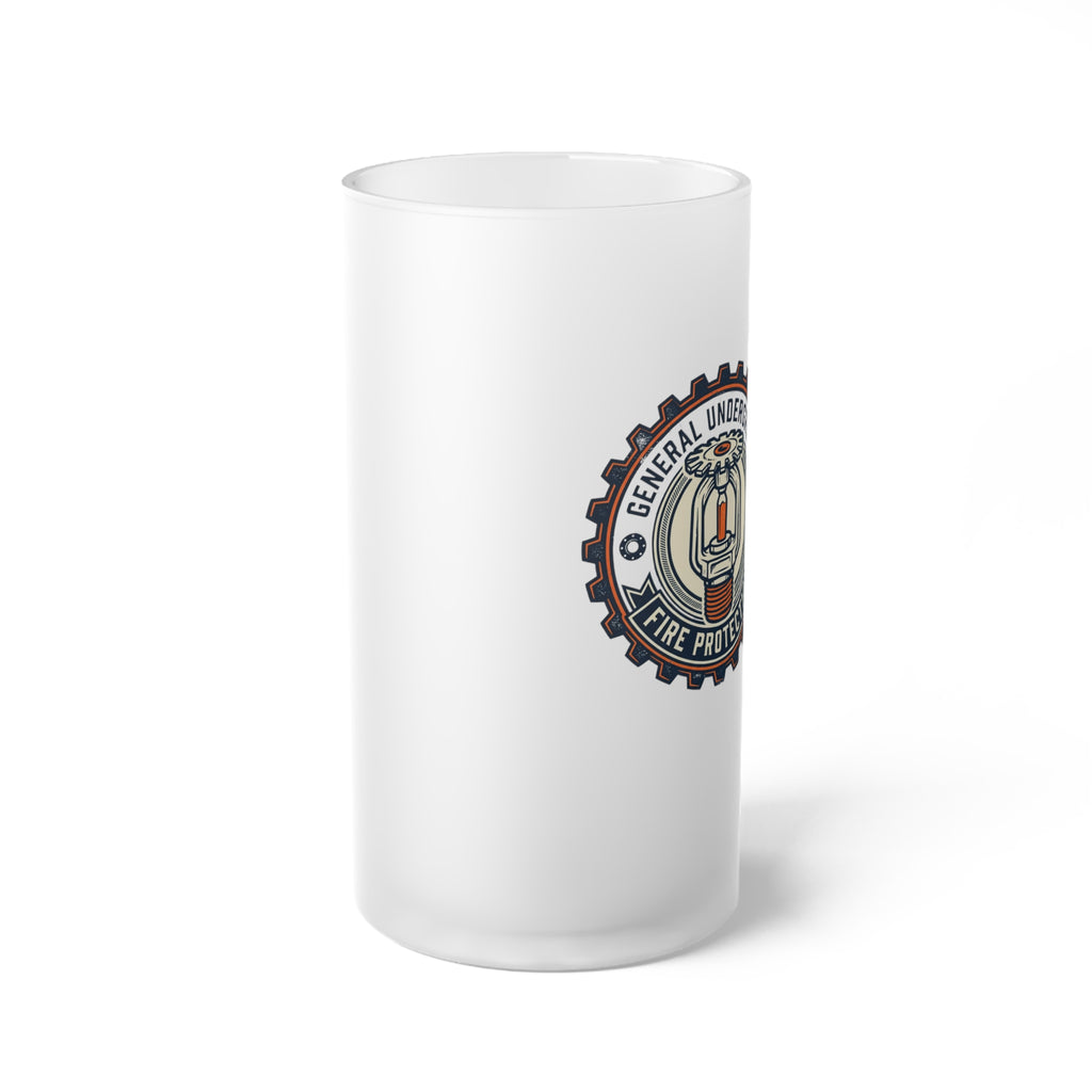 Frosted Glass Beer Mug