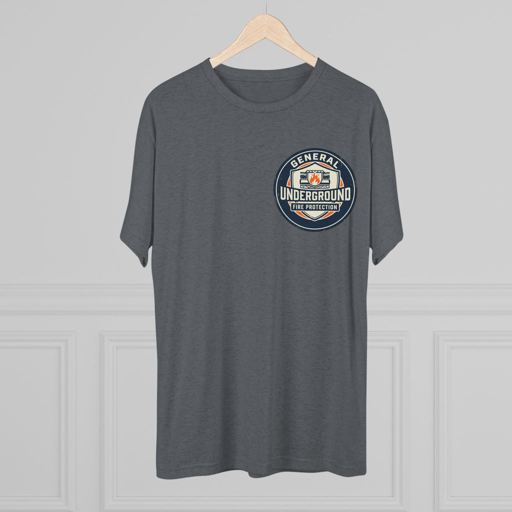 Fire Protection Logo Tee — "General Underground" Badge T-Shirt