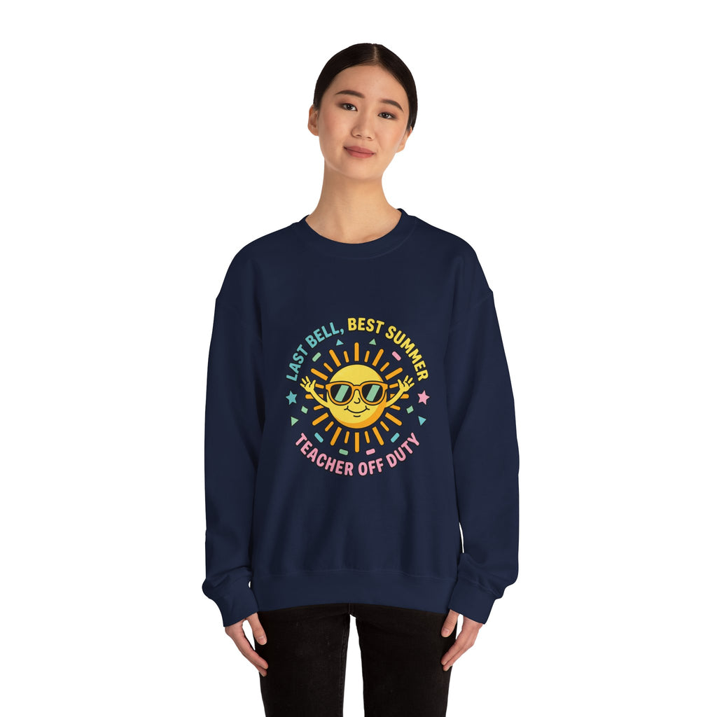 School's Out Sunshine Crewneck Sweatshirt | teacher summer, last day of school