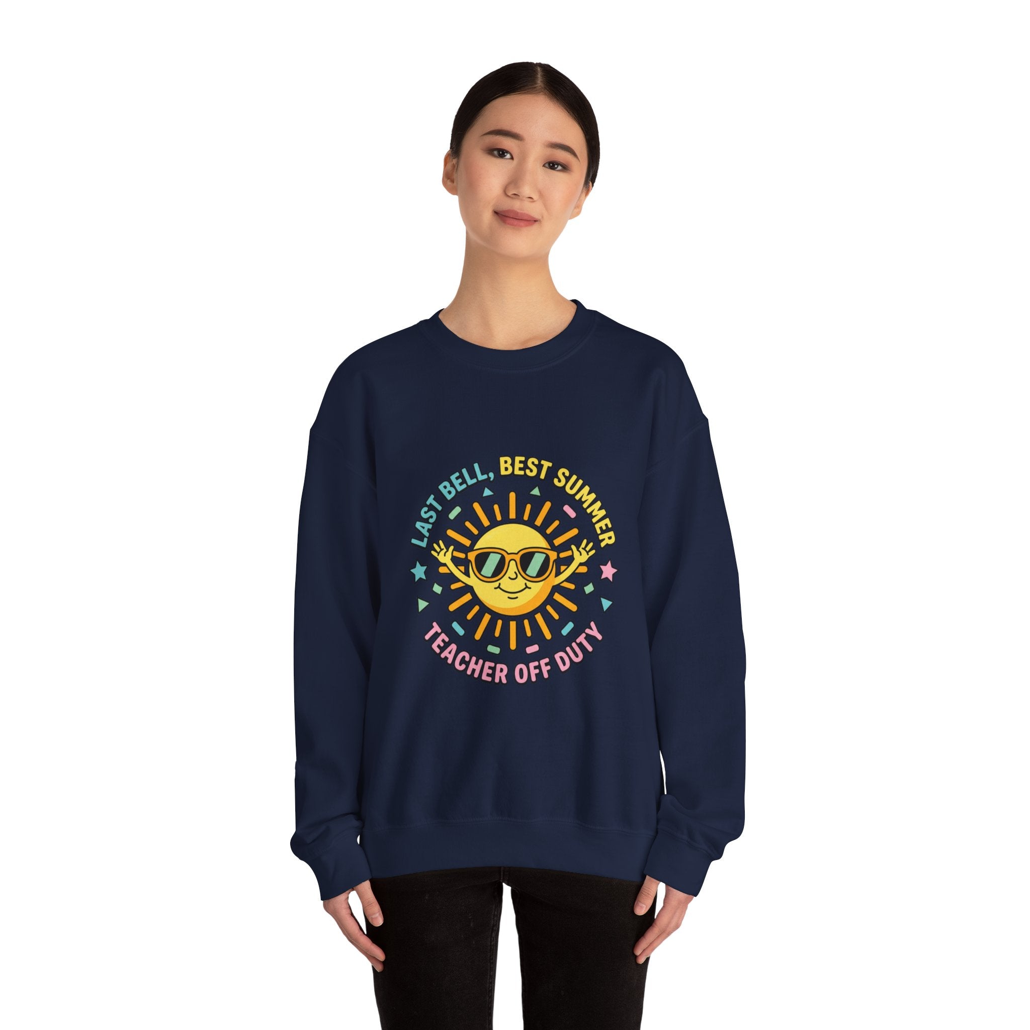 School's Out Sunshine Crewneck Sweatshirt | teacher summer, last day of school