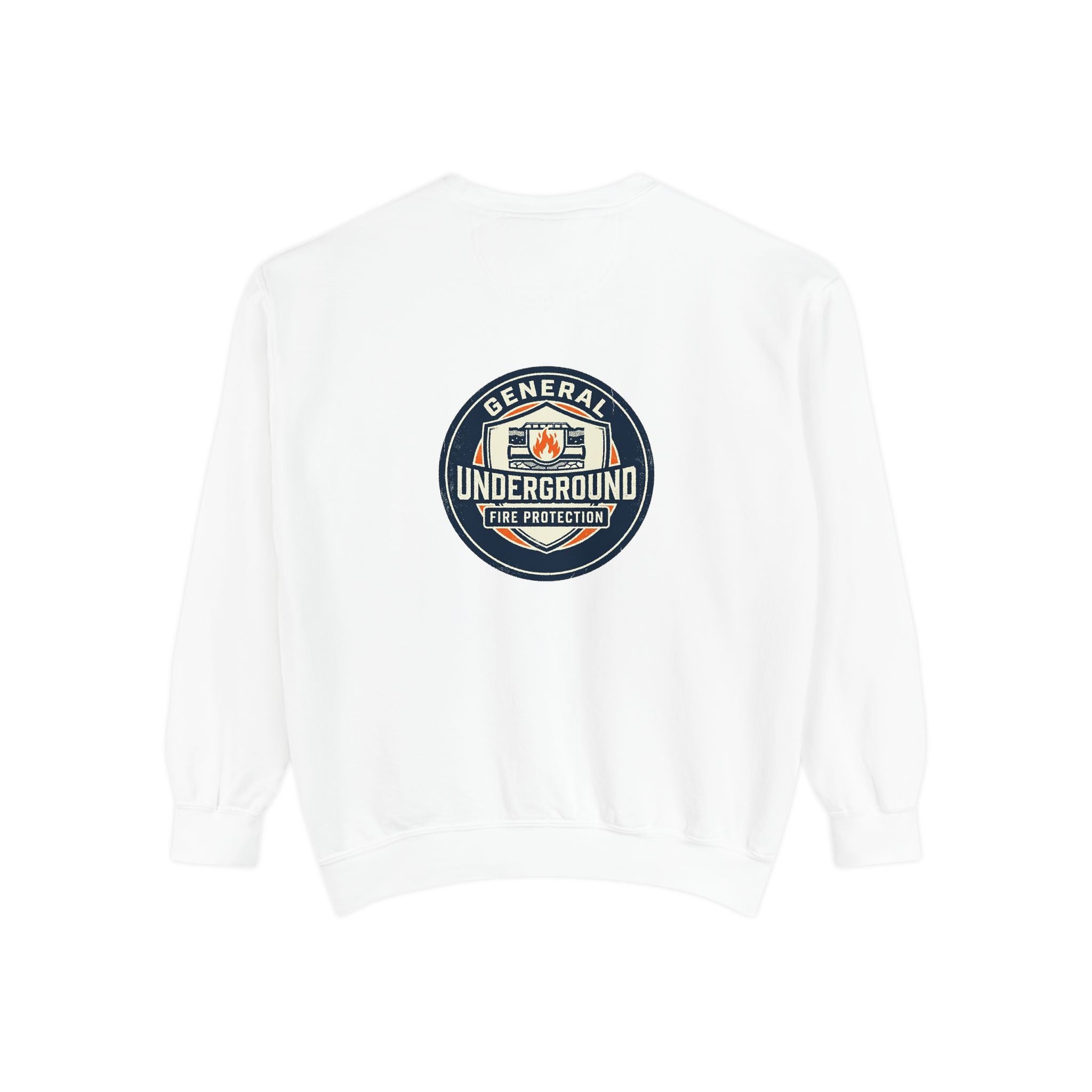 Vintage 'General Underground' Logo Sweatshirt — Distressed Retro Crewneck