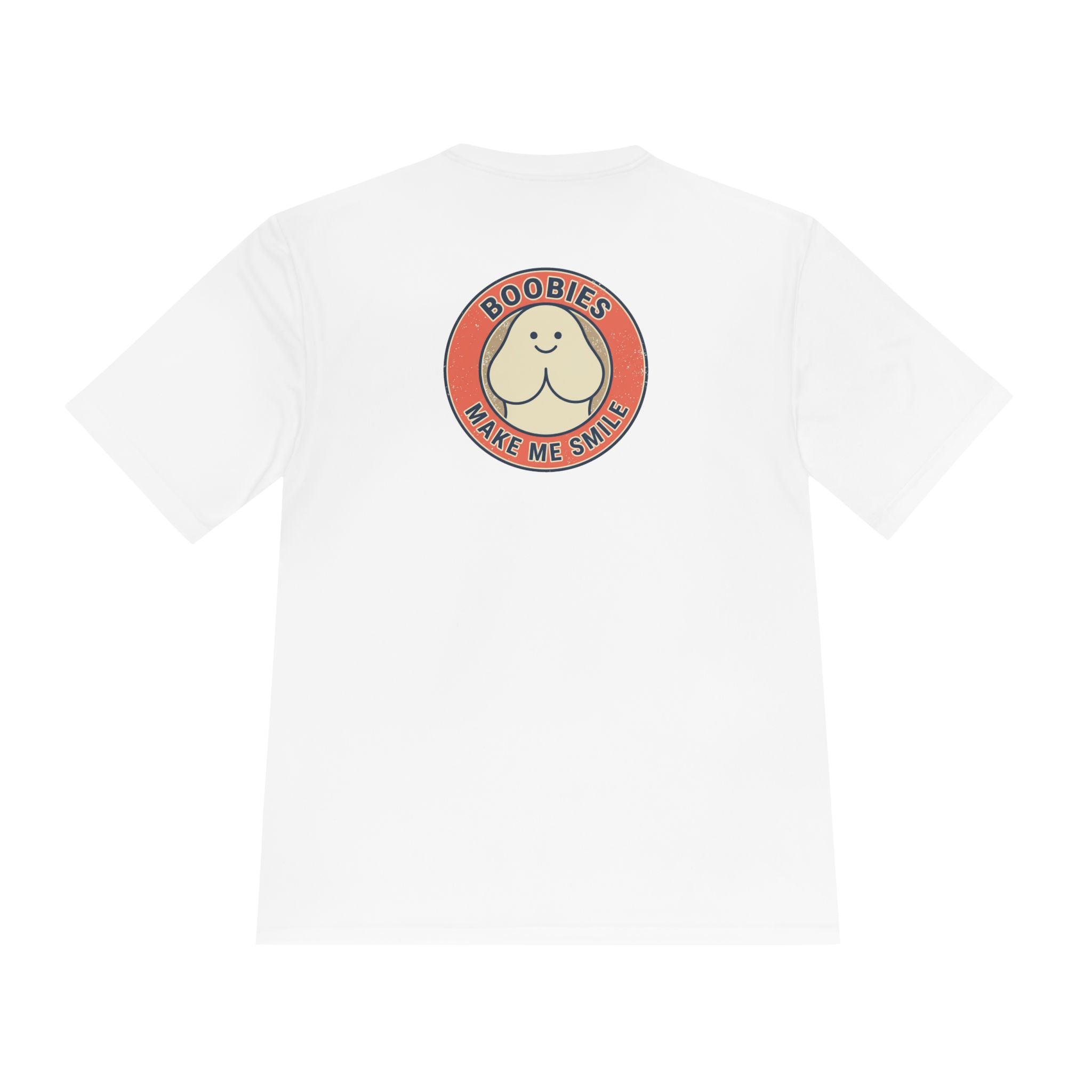 Boobies Make Me Smile Tee — Funny Retro Graphic Shirt