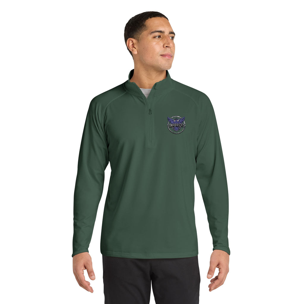 Men's Sport-Wick® Stretch Quarter-Zip Pullover (Embroidery)