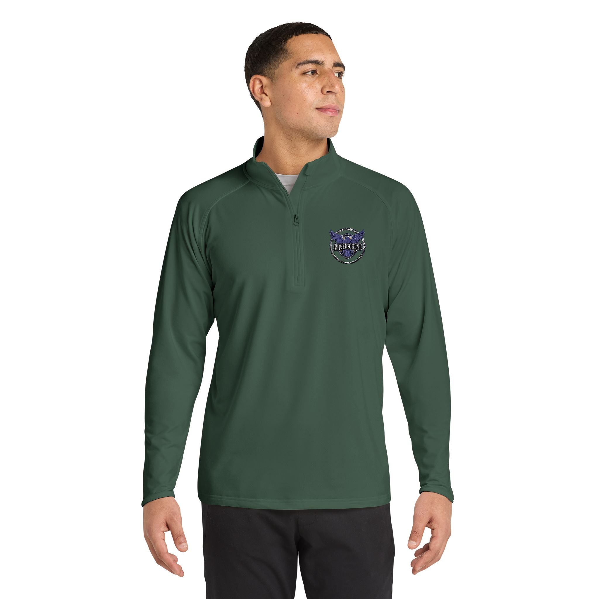 Men's Sport-Wick® Stretch Quarter-Zip Pullover (Embroidery)