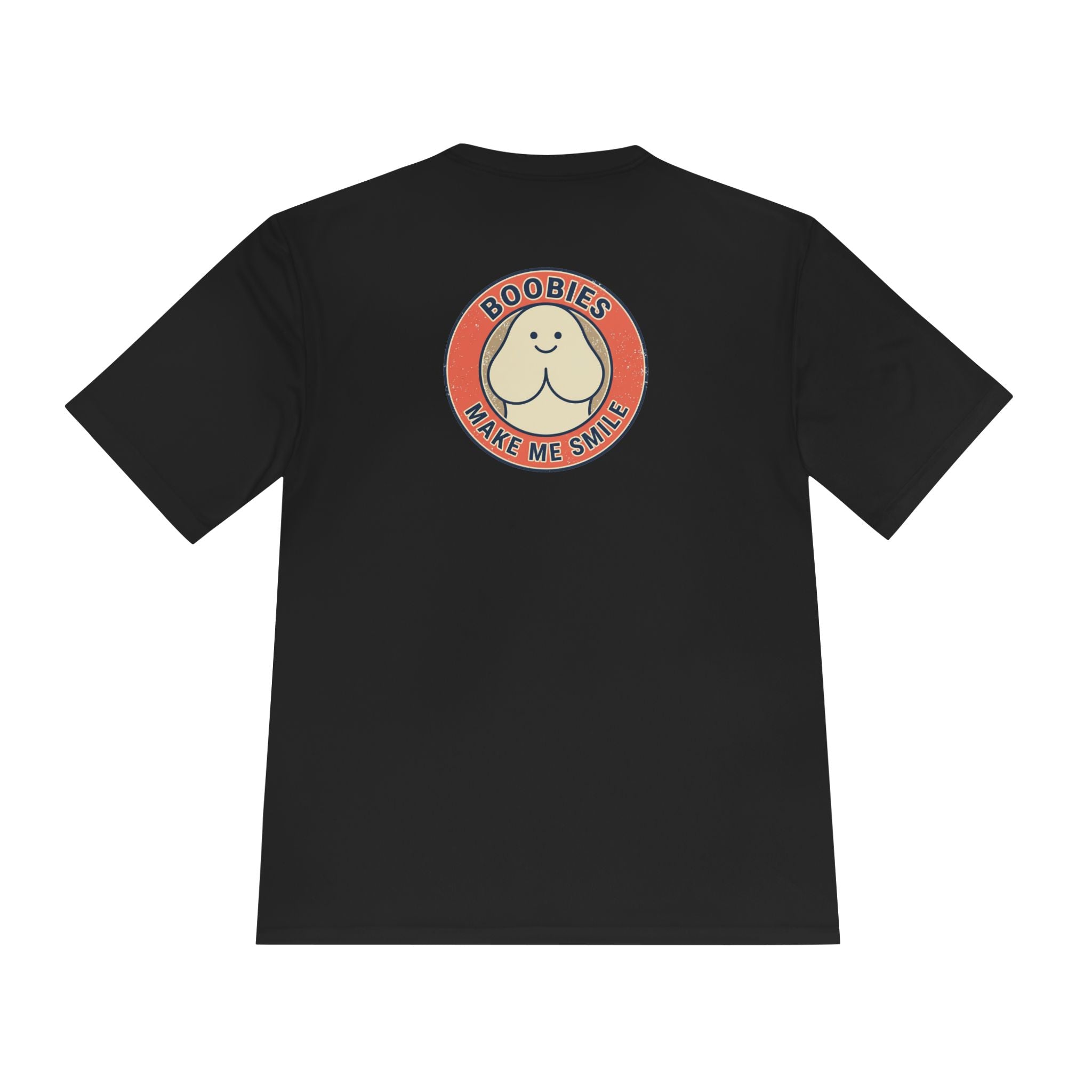 Boobies Make Me Smile Tee — Funny Retro Graphic Shirt