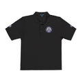 Embroidered Floral Crest Polo
