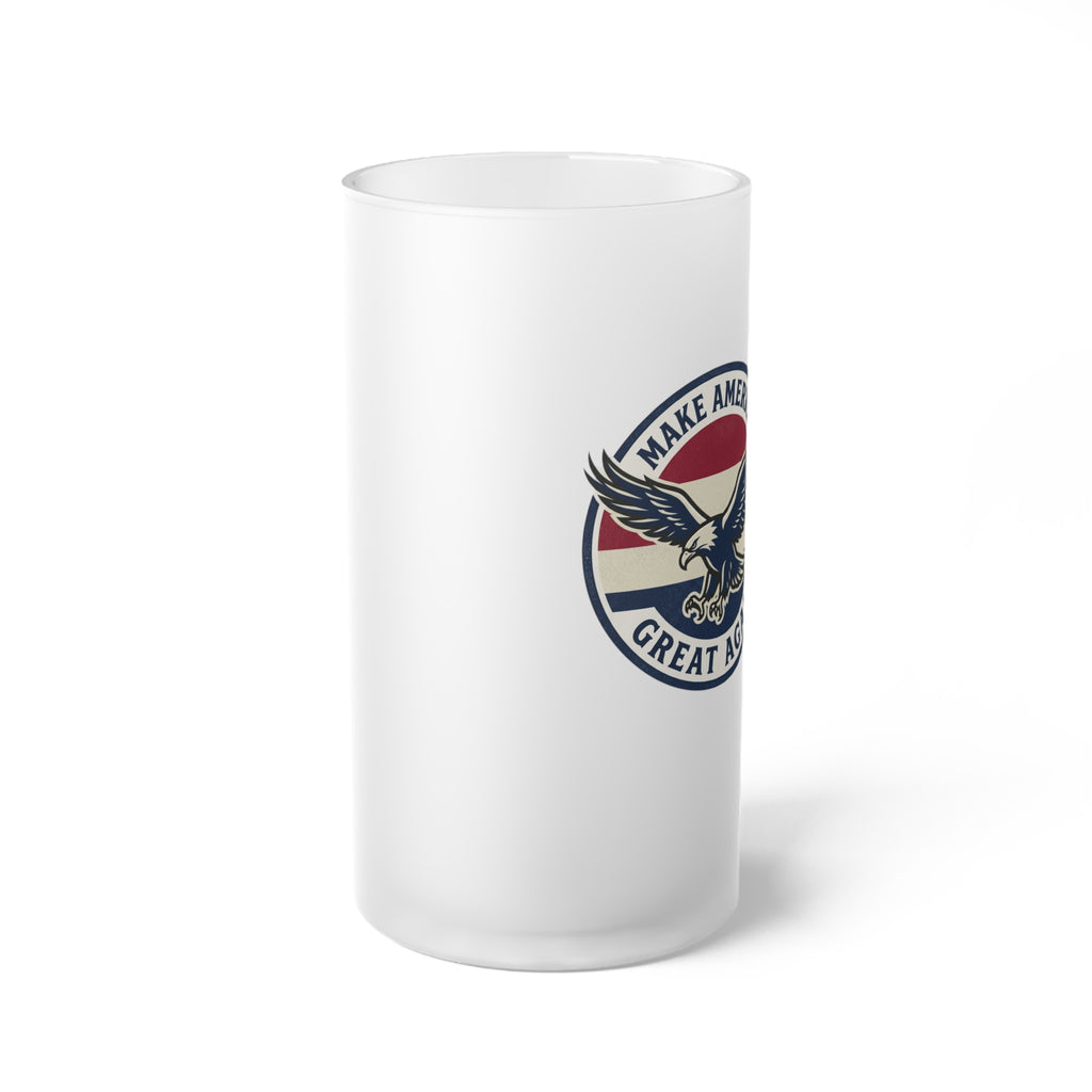 Frosted Glass Beer Mug