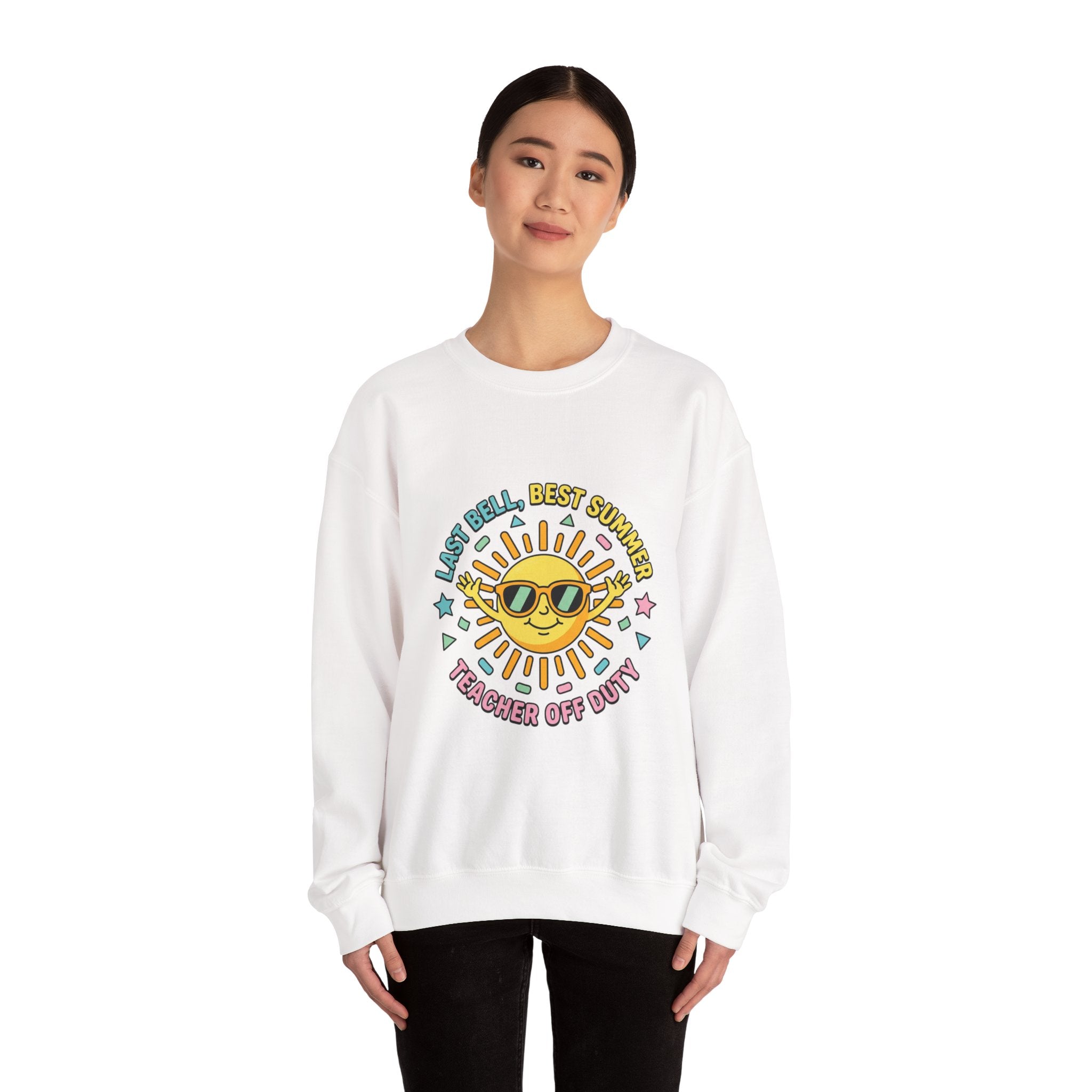 School's Out Sunshine Crewneck Sweatshirt | teacher summer, last day of school