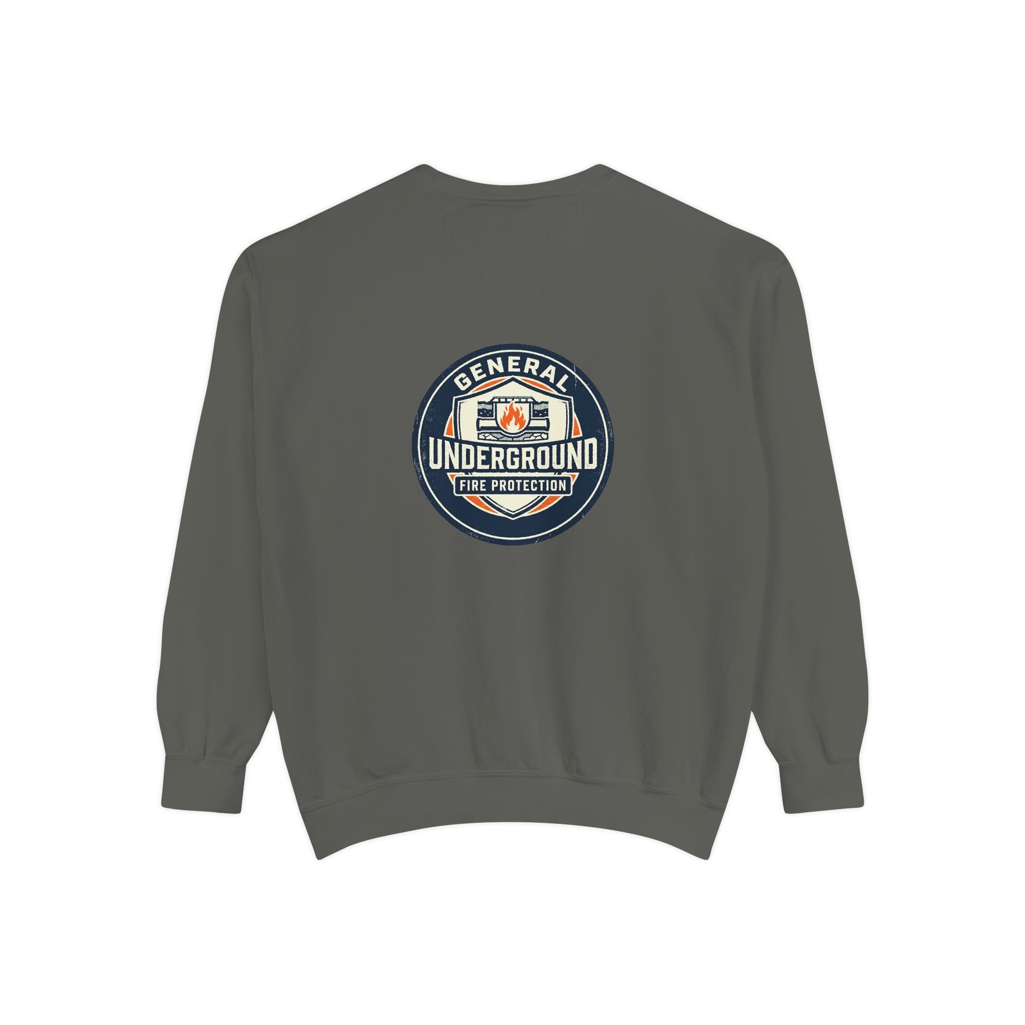 Vintage 'General Underground' Logo Sweatshirt — Distressed Retro Crewneck
