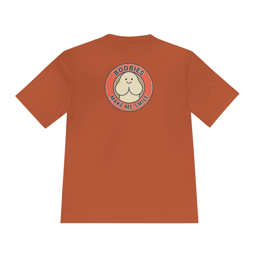 Boobies Make Me Smile Tee — Funny Retro Graphic Shirt