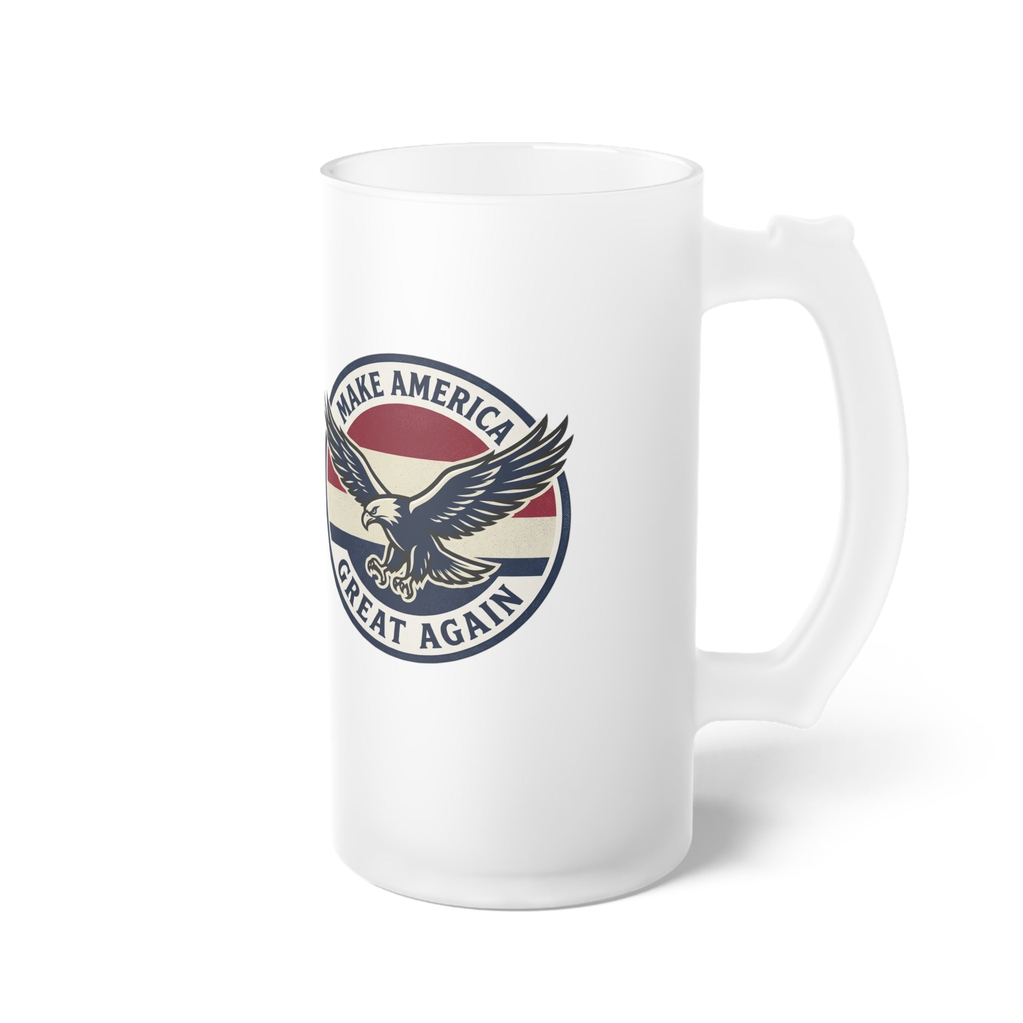 Frosted Glass Beer Mug