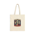 Founding Daddies Retro Portrait Tote | patriotic humor, distressed Americana