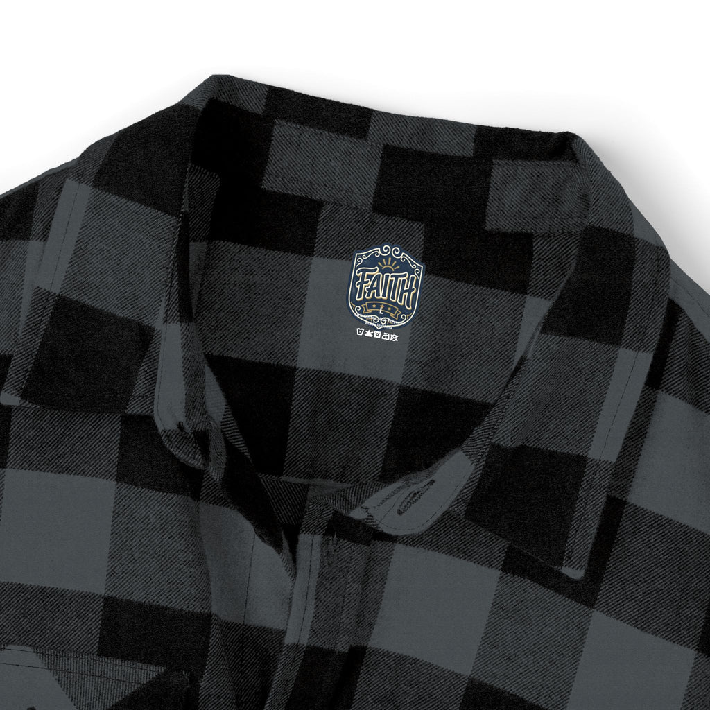 Olive & Black Buffalo Plaid Flannel Shirt