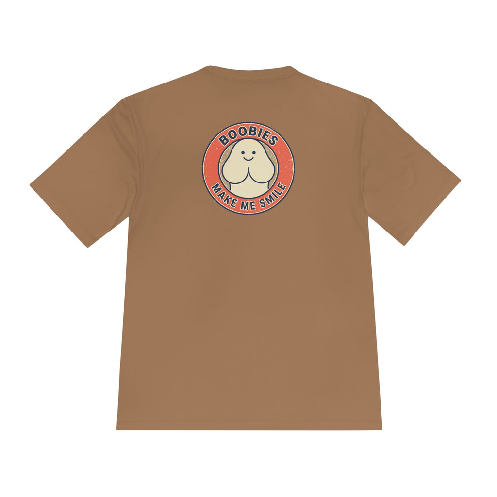 Boobies Make Me Smile Tee — Funny Retro Graphic Shirt