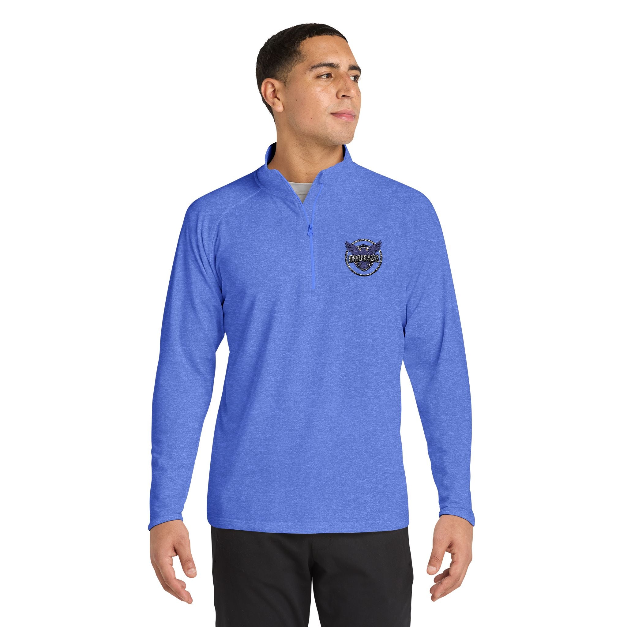 Men's Sport-Wick® Stretch Quarter-Zip Pullover (Embroidery)