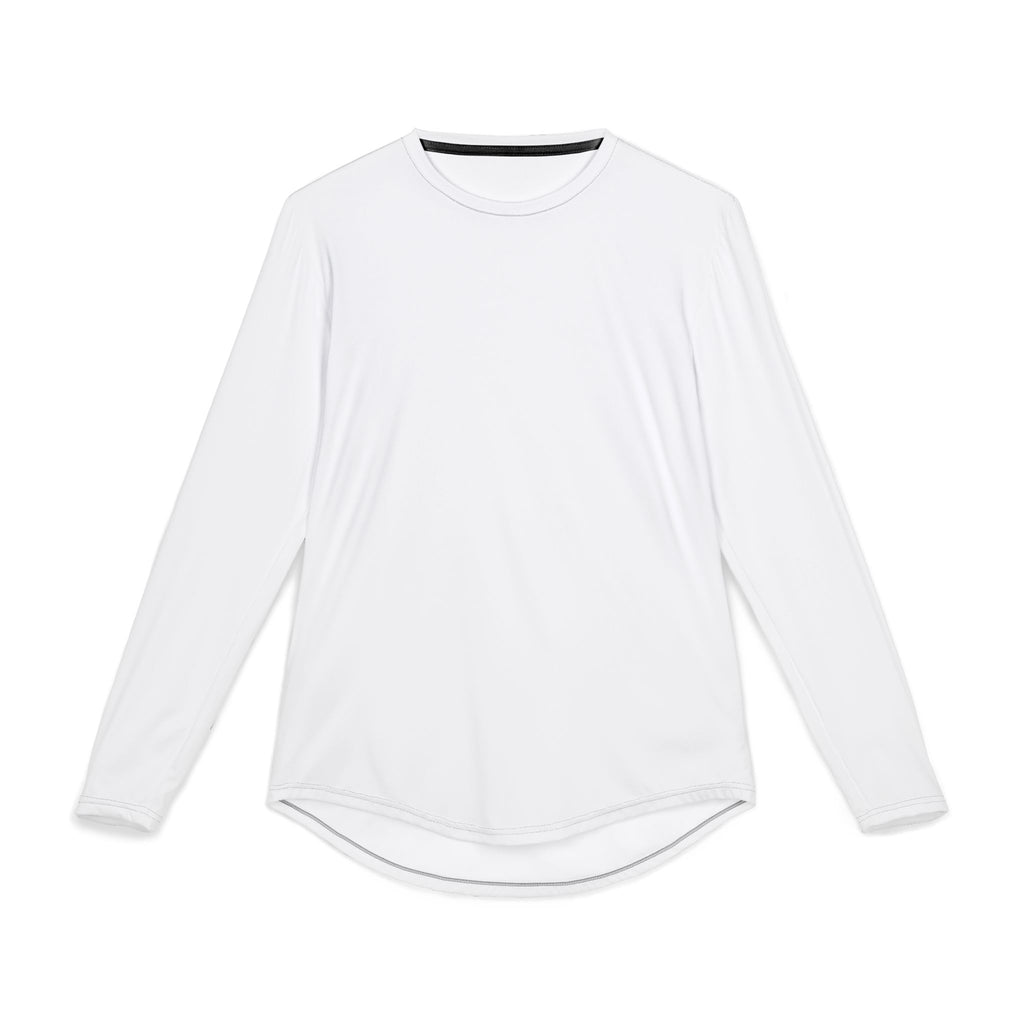 Men’s Long Sleeve UV Shirt — Underground Fire Protection Badge Graphic