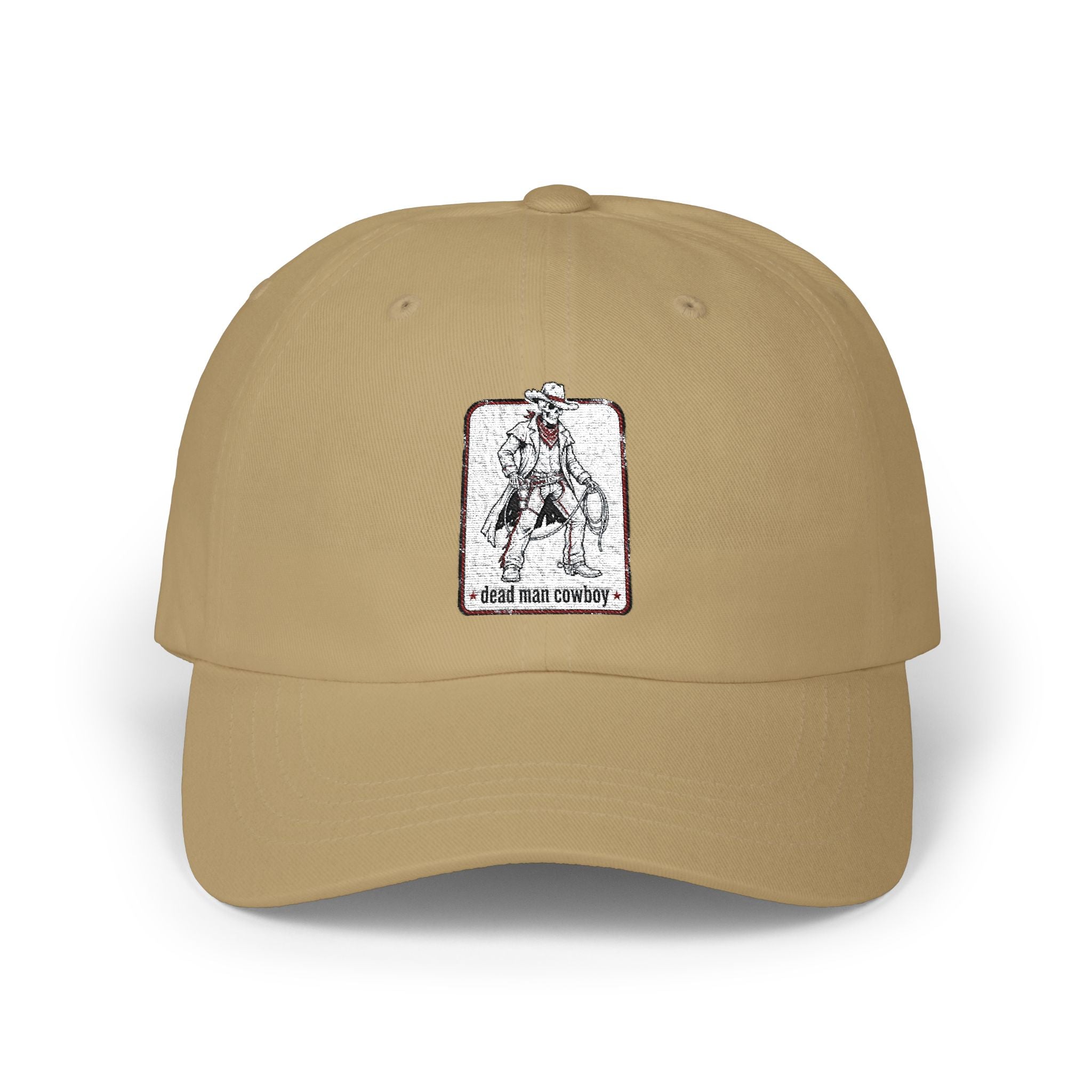 Dad Cap with Vintage Cowboy Rodeo Patch — 'Cowboy Rodeo' Embroidered Hat